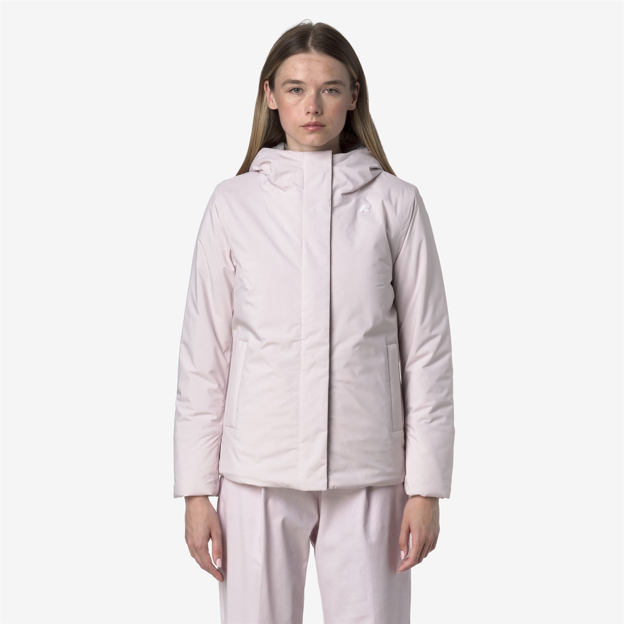 LIL SOFT TOUCH MARMOTTA - Jackets - Short - Woman - ROSE HUSHED-GREY GOAT
