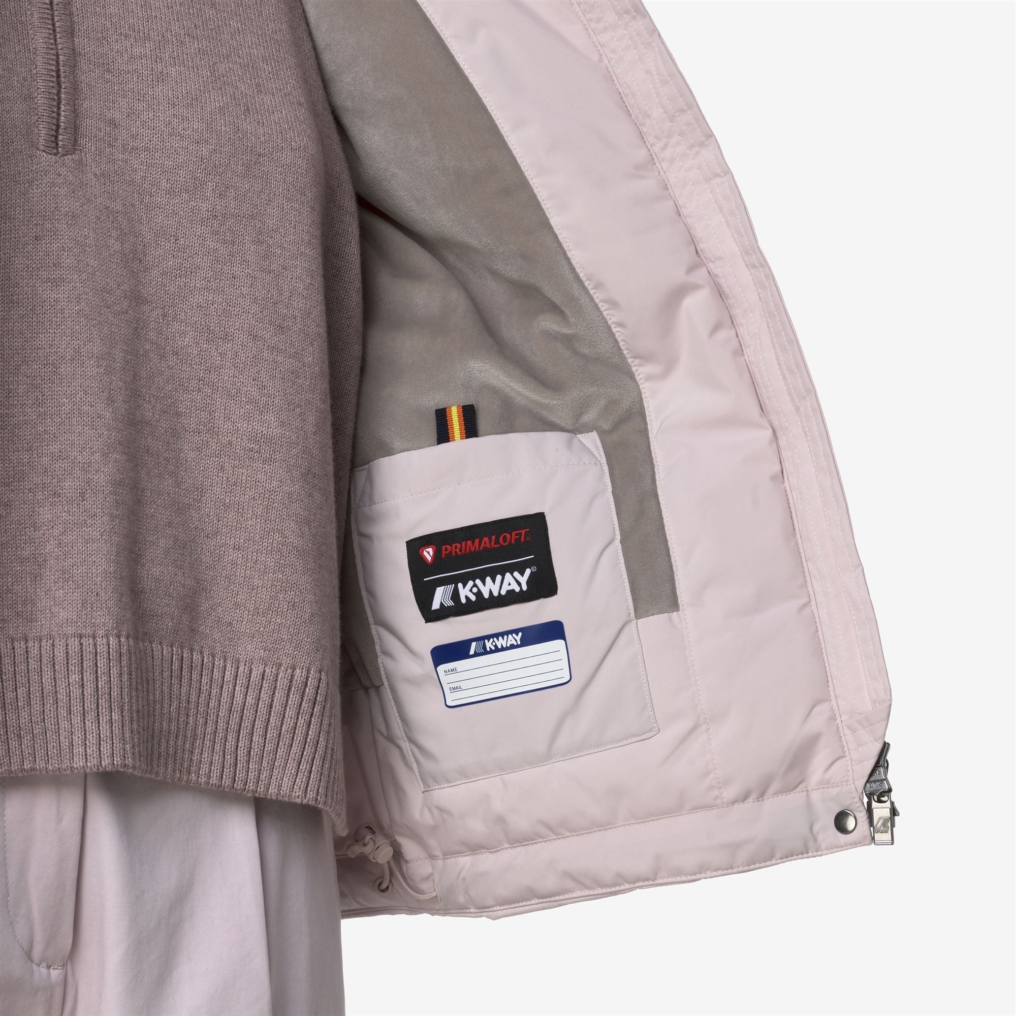 LIL SOFT TOUCH MARMOTTA - Jackets - Short - Woman - ROSE HUSHED-GREY GOAT