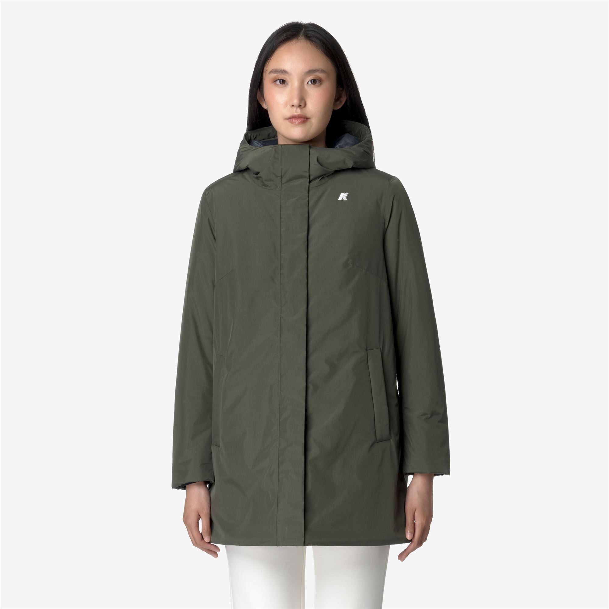 SOPHIE SOFT TOUCH MARMOTTA - Jackets - Mid - Woman - GREEN B-BLUE A
