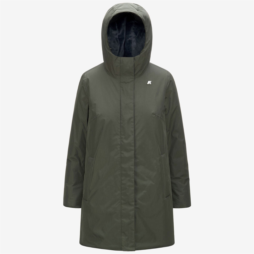 SOPHIE SOFT TOUCH MARMOTTA - Jackets - Mid - Woman - GREEN B-BLUE A