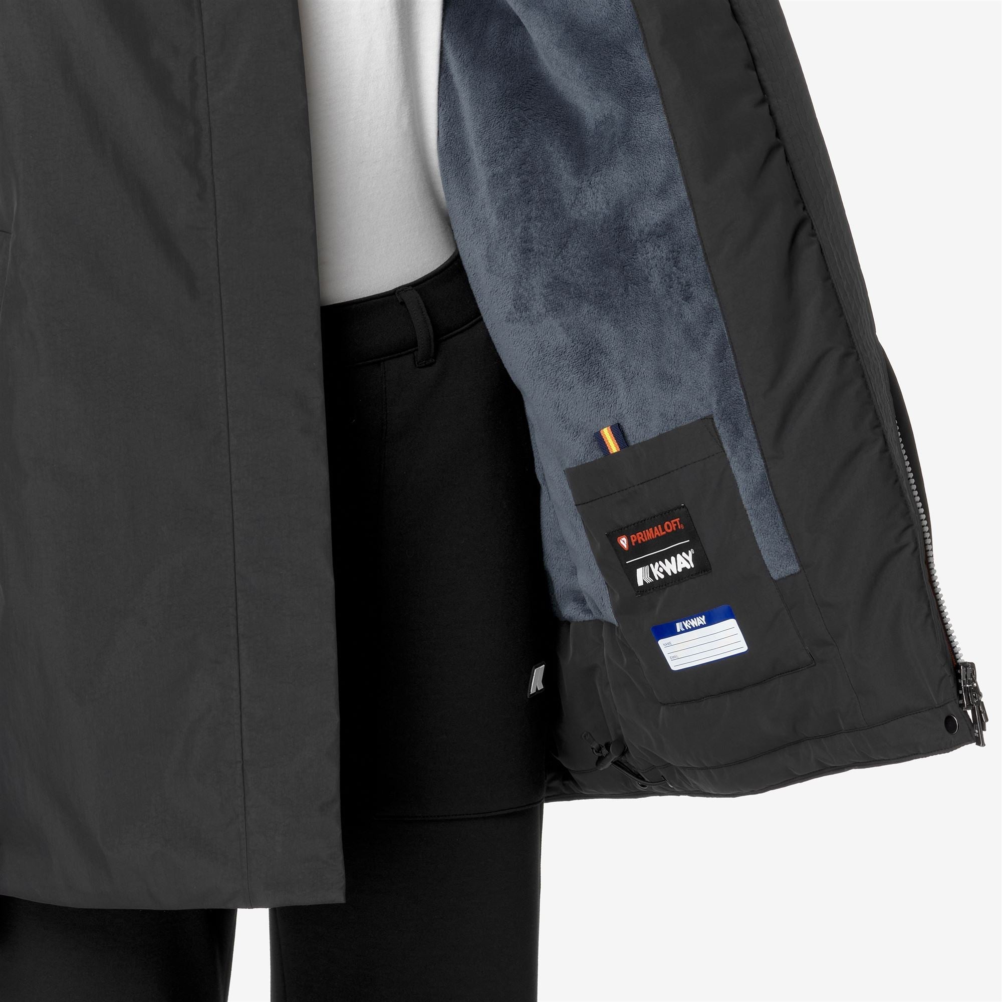 SOPHIE SOFT TOUCH MARMOTTA - Jackets - Mid - Woman - BLACK P-BLUE A
