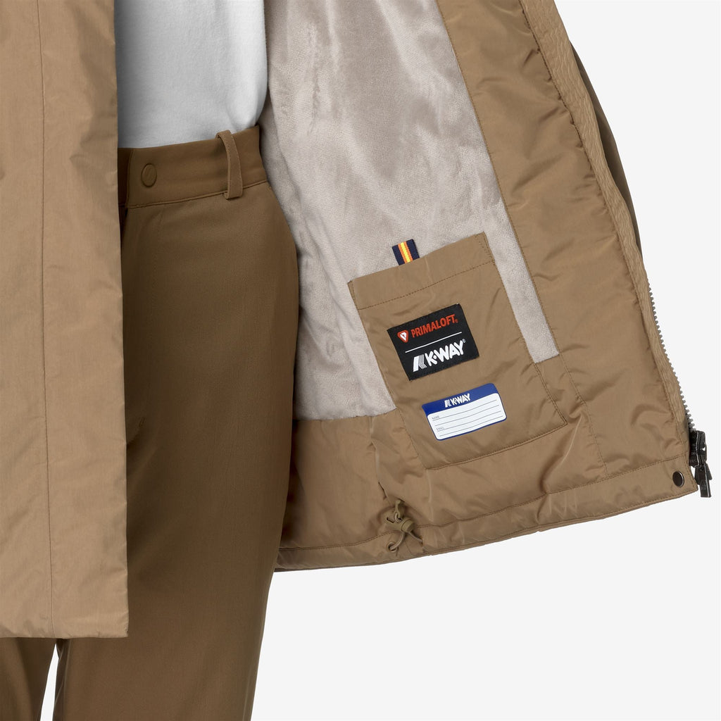 SOPHIE SOFT TOUCH MARMOTTA - Jackets - Mid - Woman - BROWN C-BEIGE G