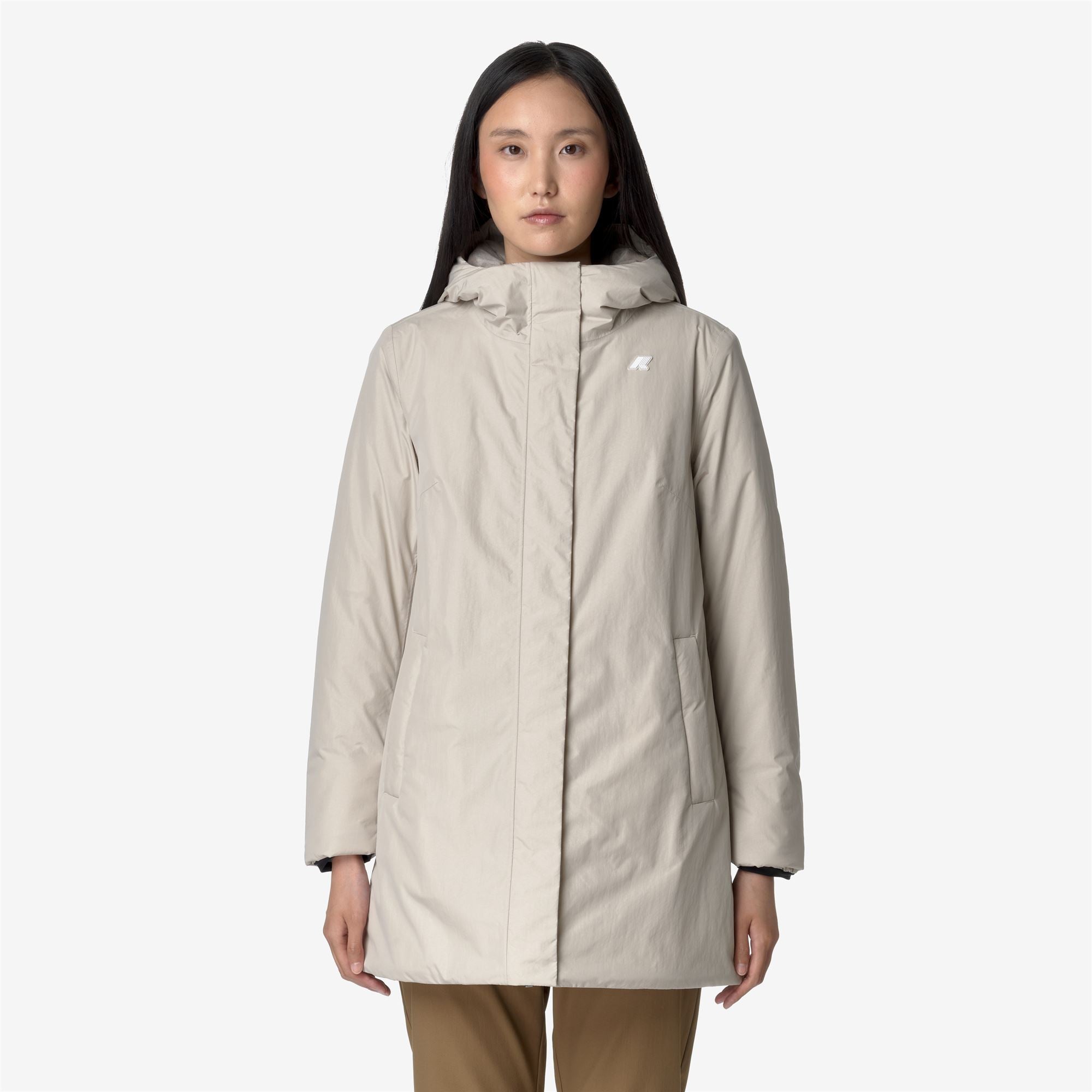 SOPHIE SOFT TOUCH MARMOTTA - Jackets - Mid - Woman - BEIGE G-GREY B