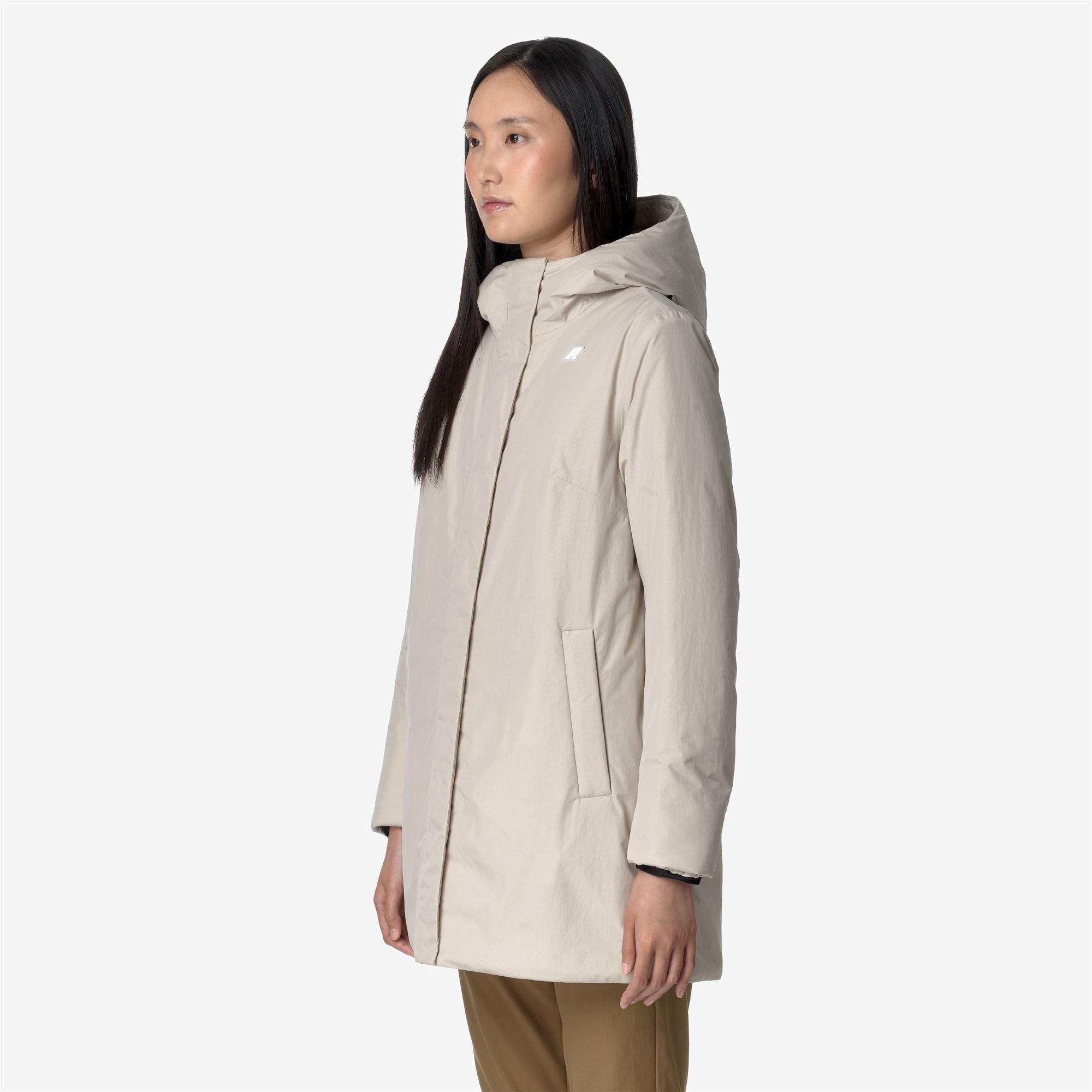 SOPHIE SOFT TOUCH MARMOTTA - Jackets - Mid - Woman - BEIGE G-GREY B