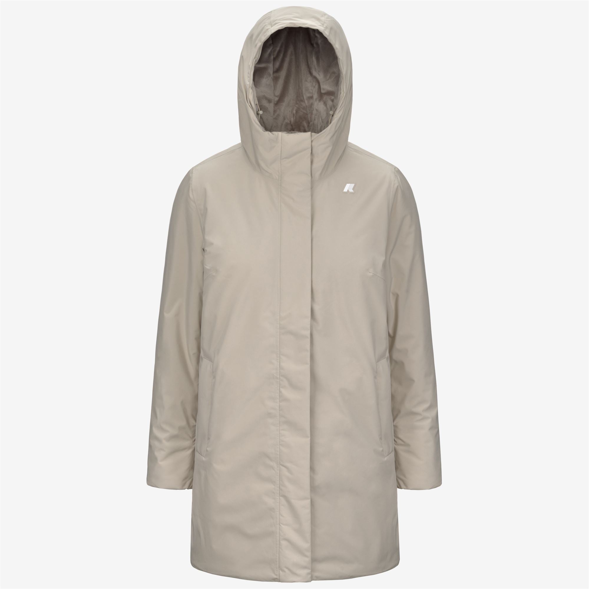 SOPHIE SOFT TOUCH MARMOTTA - Jackets - Mid - Woman - BEIGE CASHMERE-GREY GOAT
