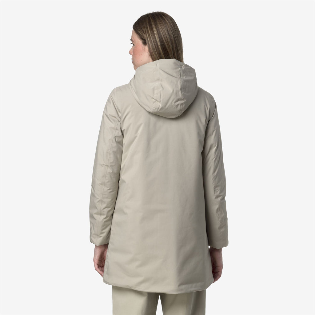 SOPHIE SOFT TOUCH MARMOTTA - Jackets - Mid - Woman - BEIGE CASHMERE-GREY GOAT
