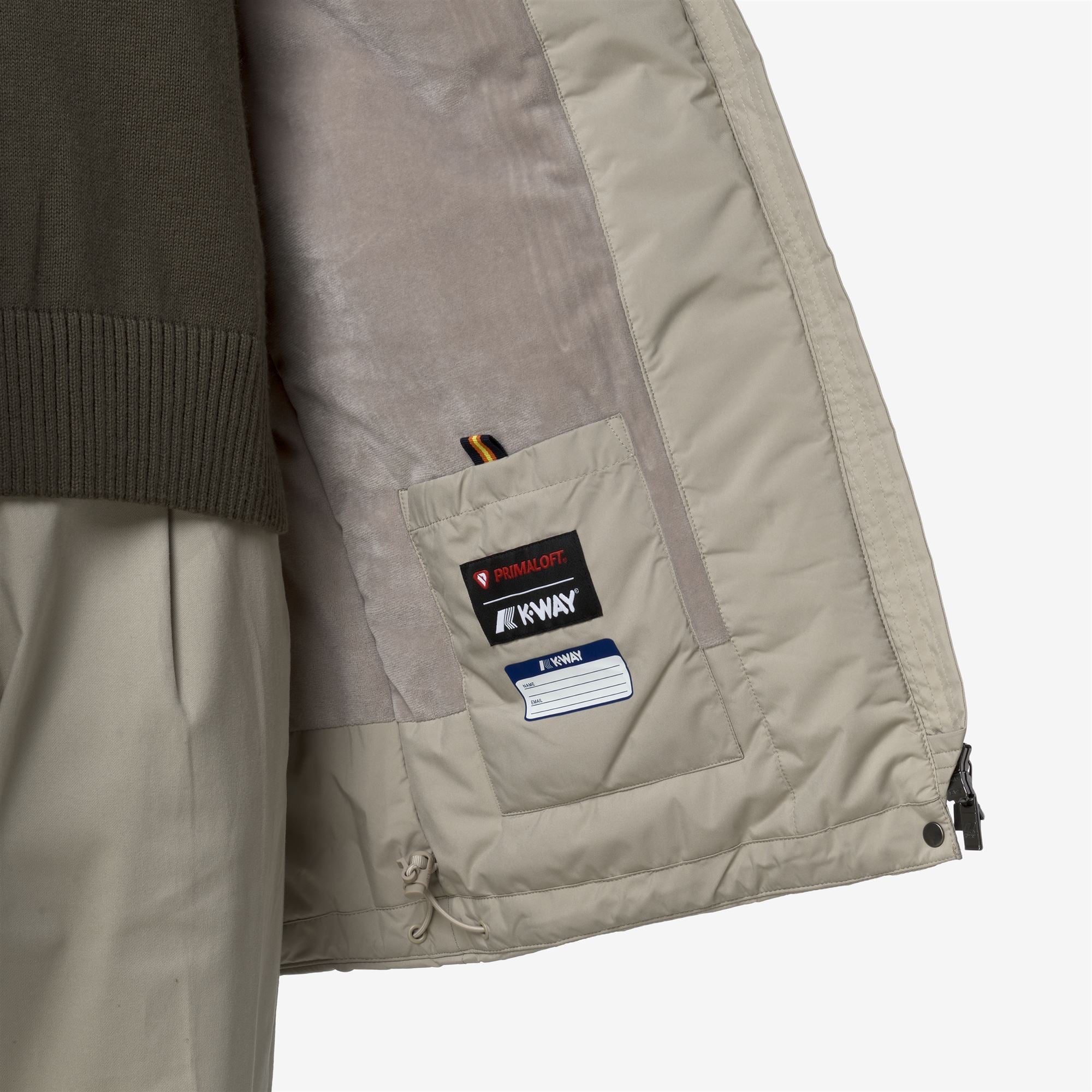 SOPHIE SOFT TOUCH MARMOTTA - Jackets - Mid - Woman - BEIGE CASHMERE-GREY GOAT