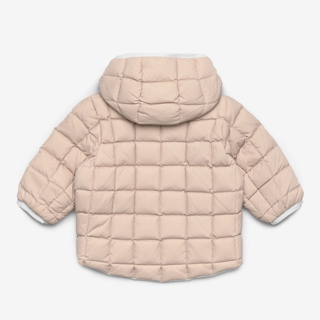 E. JACK ST THERMO REVERSIBLE - Jackets - Short - Kid unisex - WHITE G-PINK T
