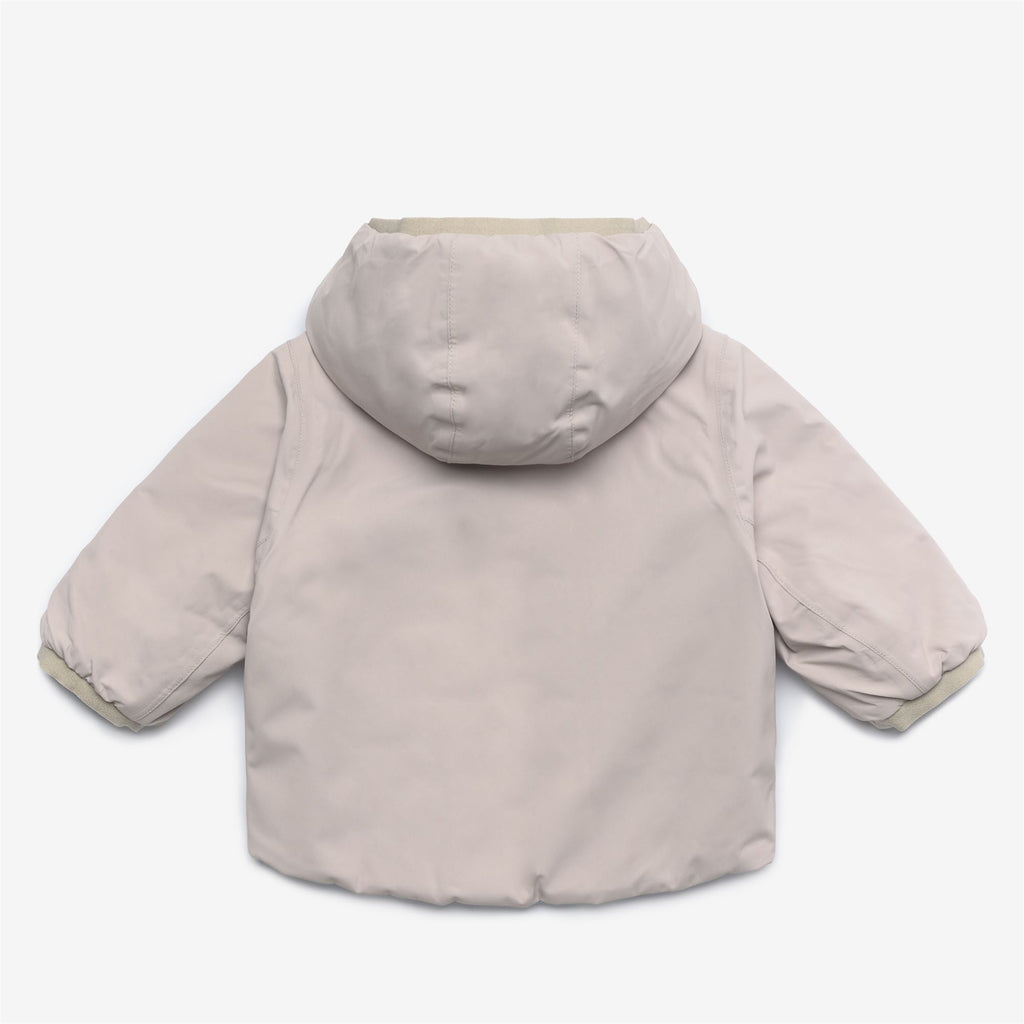 E. JACK ST THERMO REVERSIBLE - Jackets - Short - Kid unisex - BEIGE GREY-BLUE AVIO