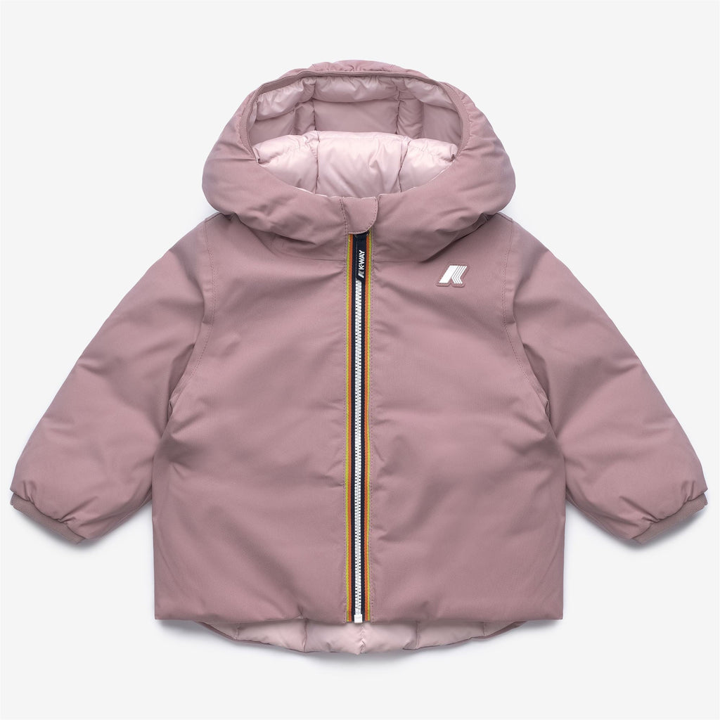 E. JACK ST THERMO REVERSIBLE - Jackets - Short - Kid unisex - ROSE PINKISH-ROSE HUSHED