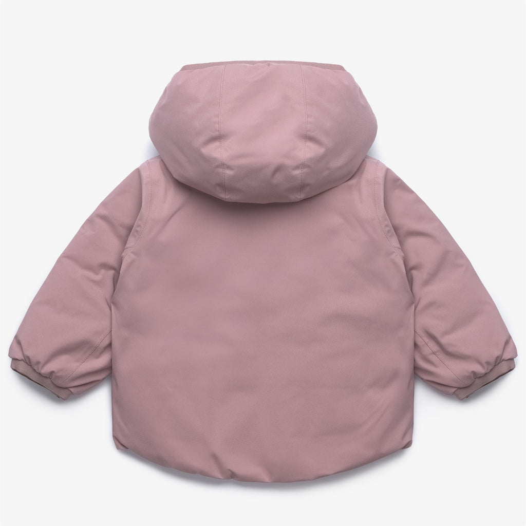 E. JACK ST THERMO REVERSIBLE - Jackets - Short - Kid unisex - ROSE PINKISH-ROSE HUSHED