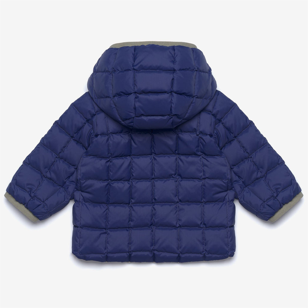 E. JACK ST THERMO REVERSIBLE - Jackets - Short - Kid unisex - GREEN OAK-BLUE DEEP COBALT