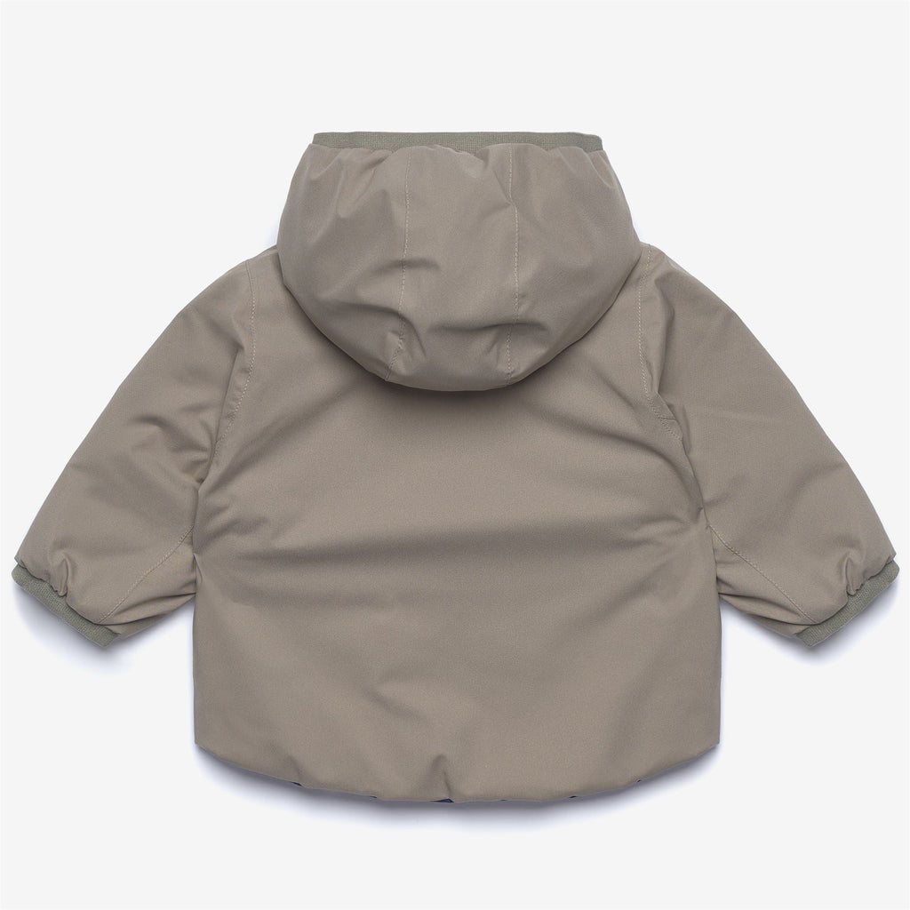 E. JACK ST THERMO REVERSIBLE - Jackets - Short - Kid unisex - GREEN OAK-BLUE DEEP COBALT