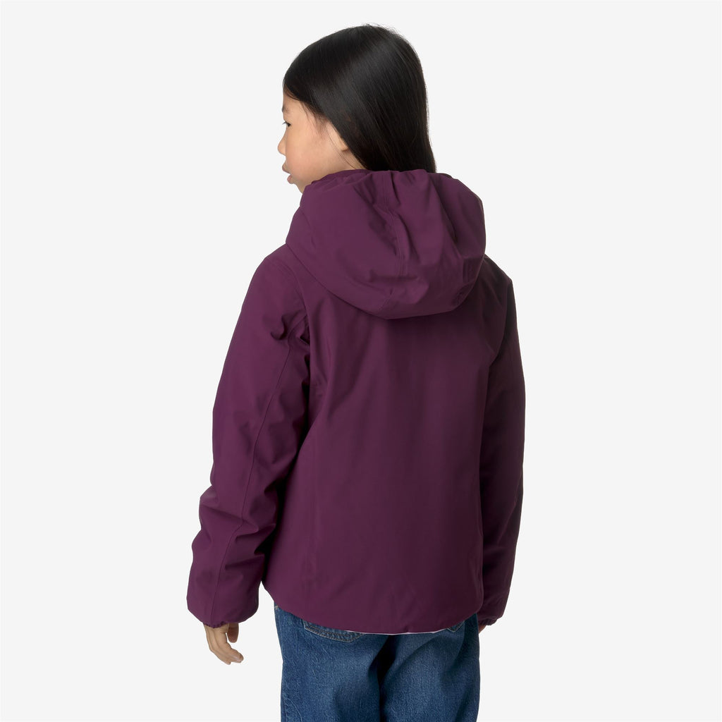P. LILY ST WARM REVERSIBLE - Jackets - Short - Girl - VIOLET DK PURPLE-VIOLET LT LILAC