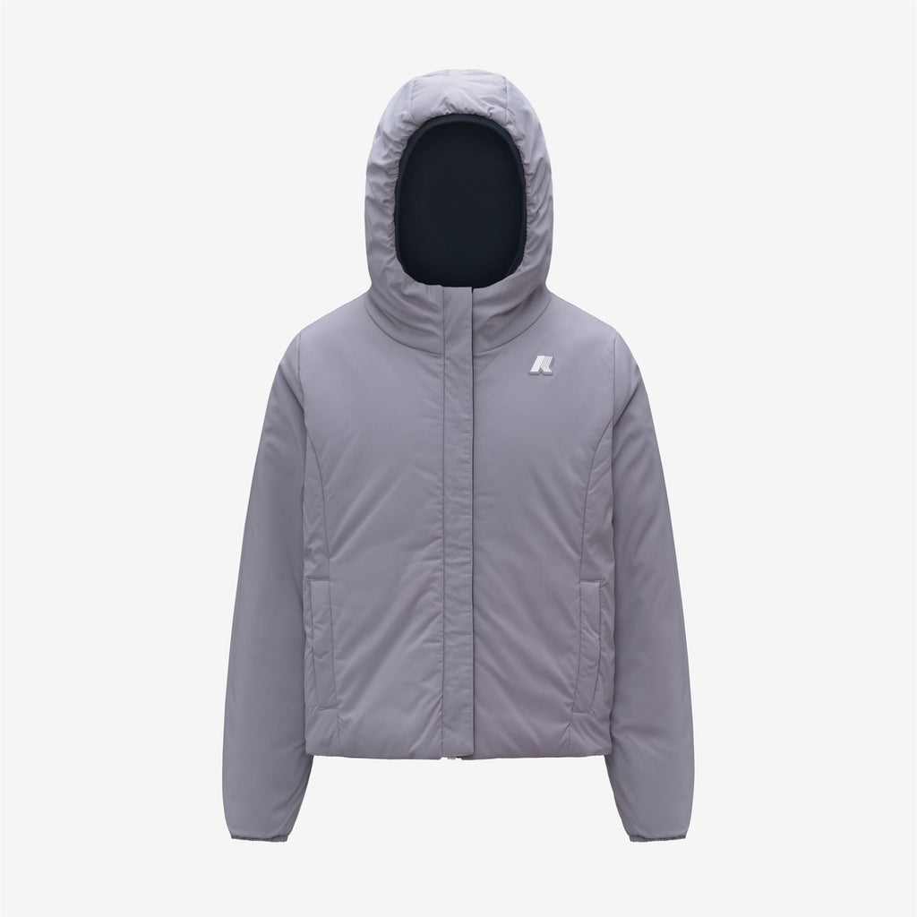 P. LILY ST WARM REVERSIBLE - Jackets - Short - Girl - BLUE DEPTH-VIOLET LAVENDER