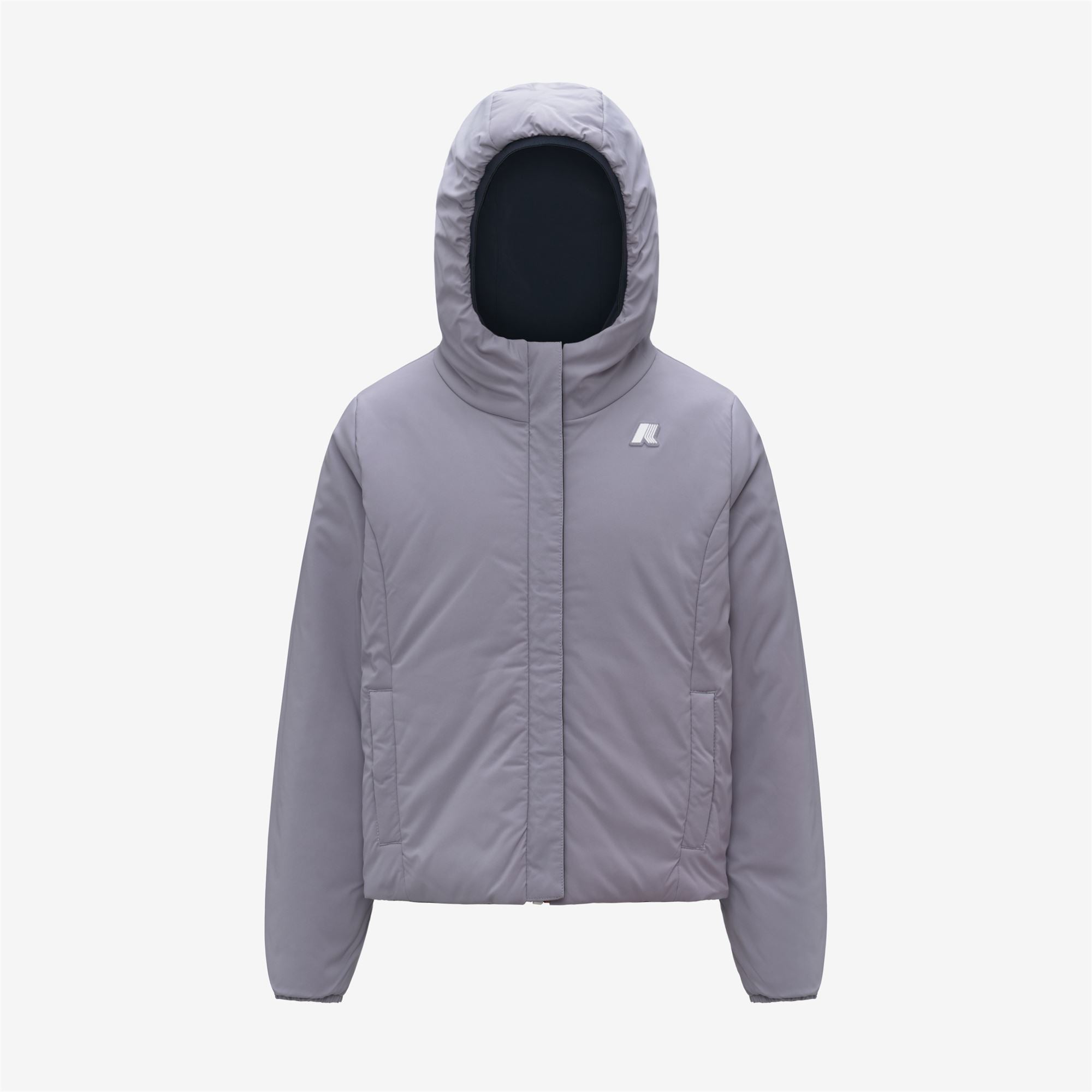 P. LILY ST WARM REVERSIBLE - Jackets - Short - Girl - BLUE DEPTH-VIOLET LAVENDER