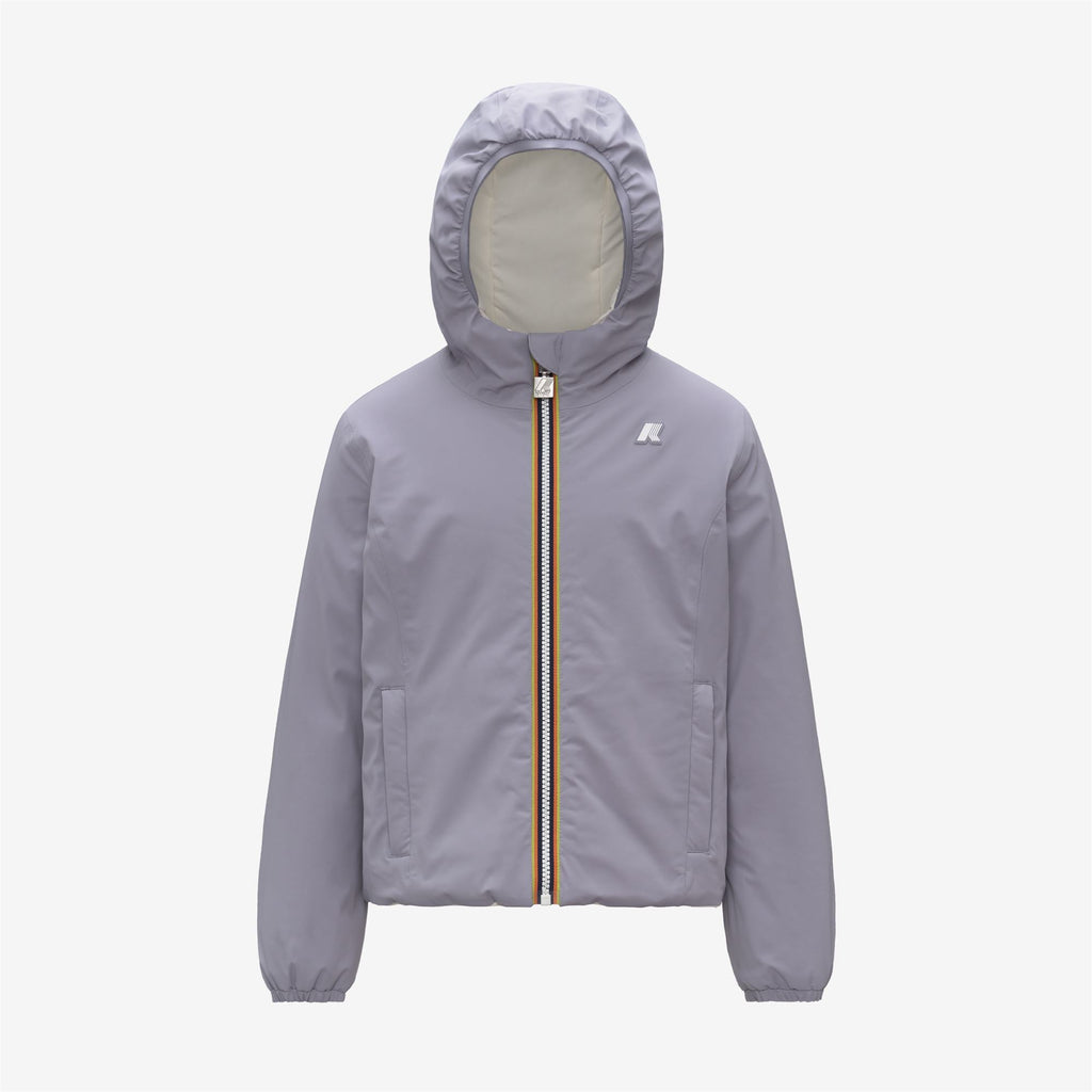 P. LILY ST WARM REVERSIBLE - Jackets - Short - Girl - VIOLET LAVENDER-WHITE GARDENIA