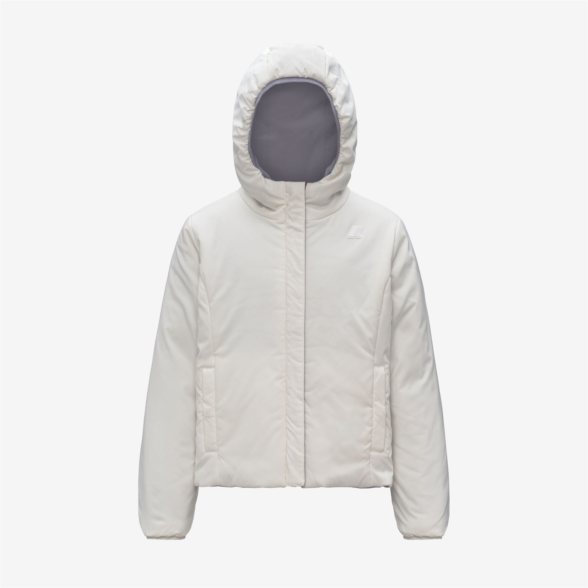 P. LILY ST WARM REVERSIBLE - Jackets - Short - Girl - VIOLET LAVENDER-WHITE GARDENIA