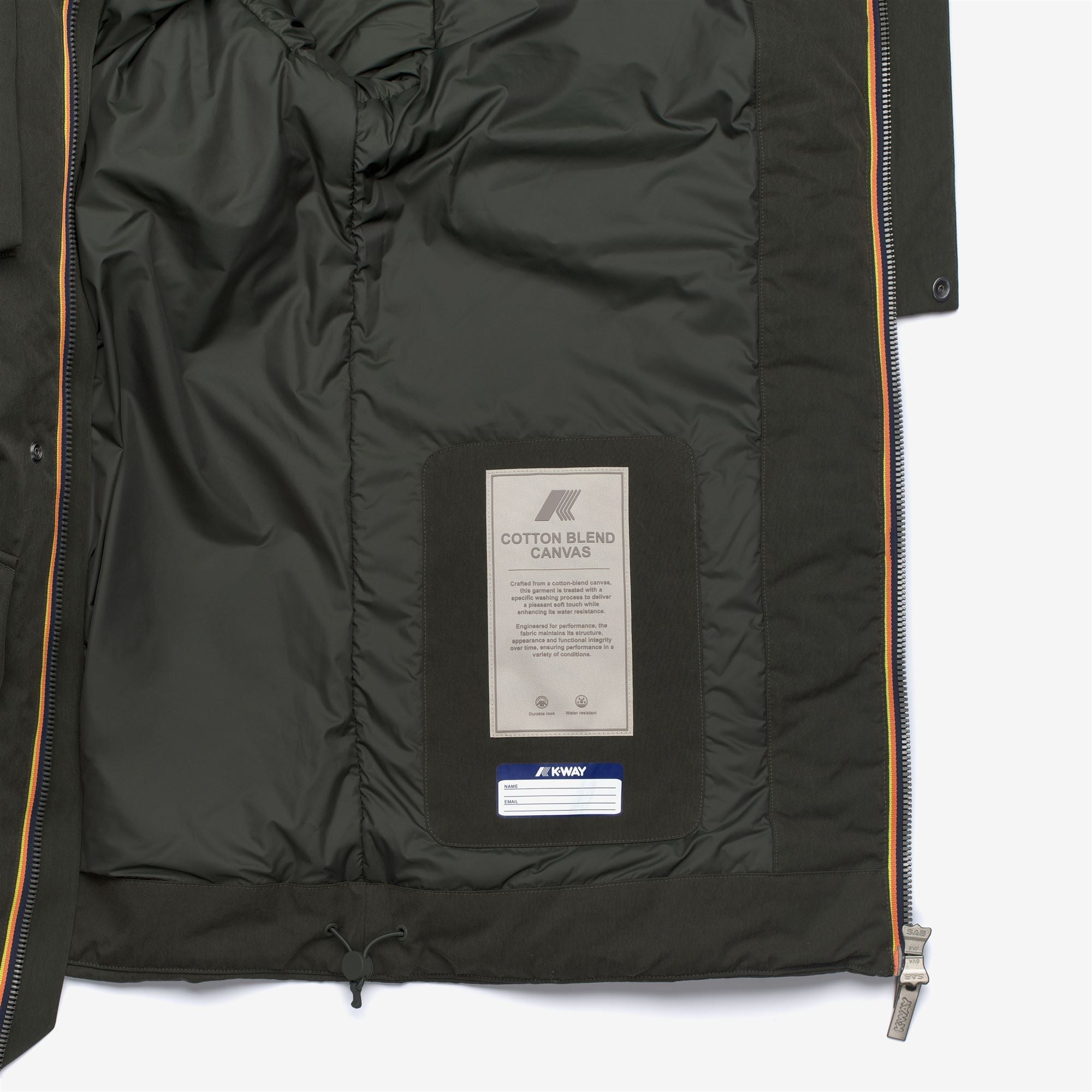 OTTO COTTON FEEL - Jackets - Mid - Man - GREEN BLACKISH COMBO