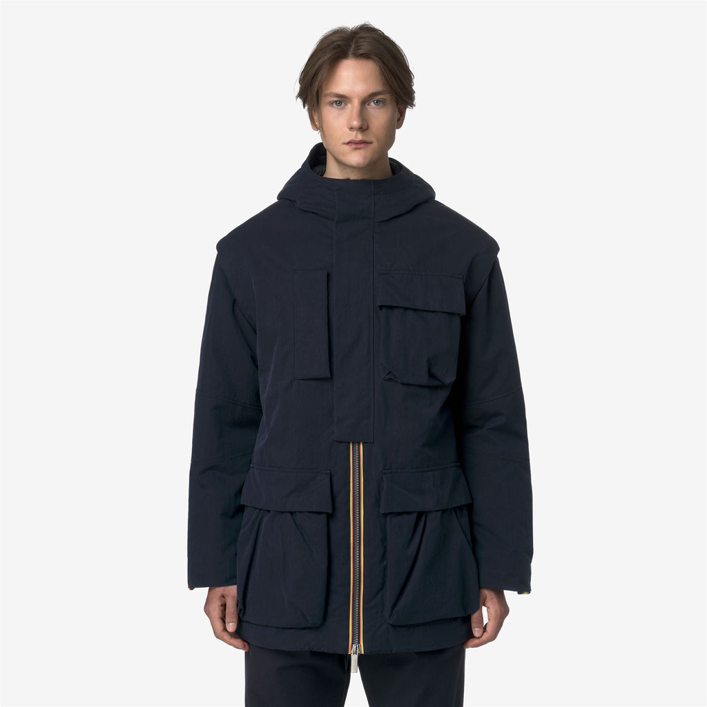 OTTO COTTON FEEL - Jackets - Mid - Man - BLUE DEPTH COMBO