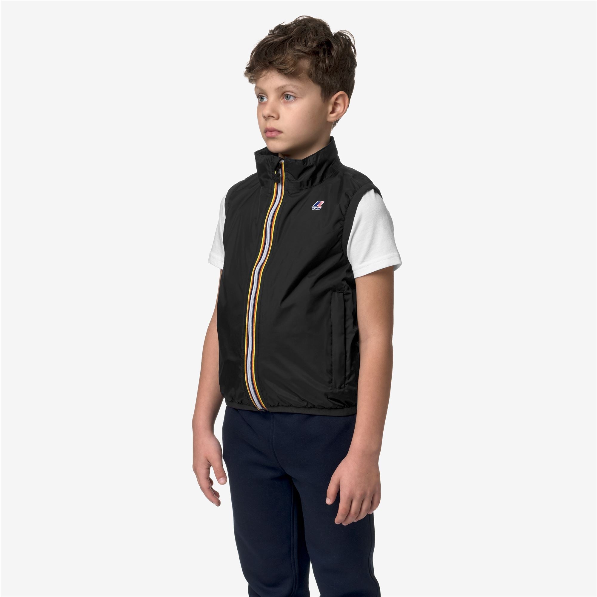P. LE VRAI 4.0 ROULAND WARM - Jackets - Vest - Kid unisex - BLACK PURE