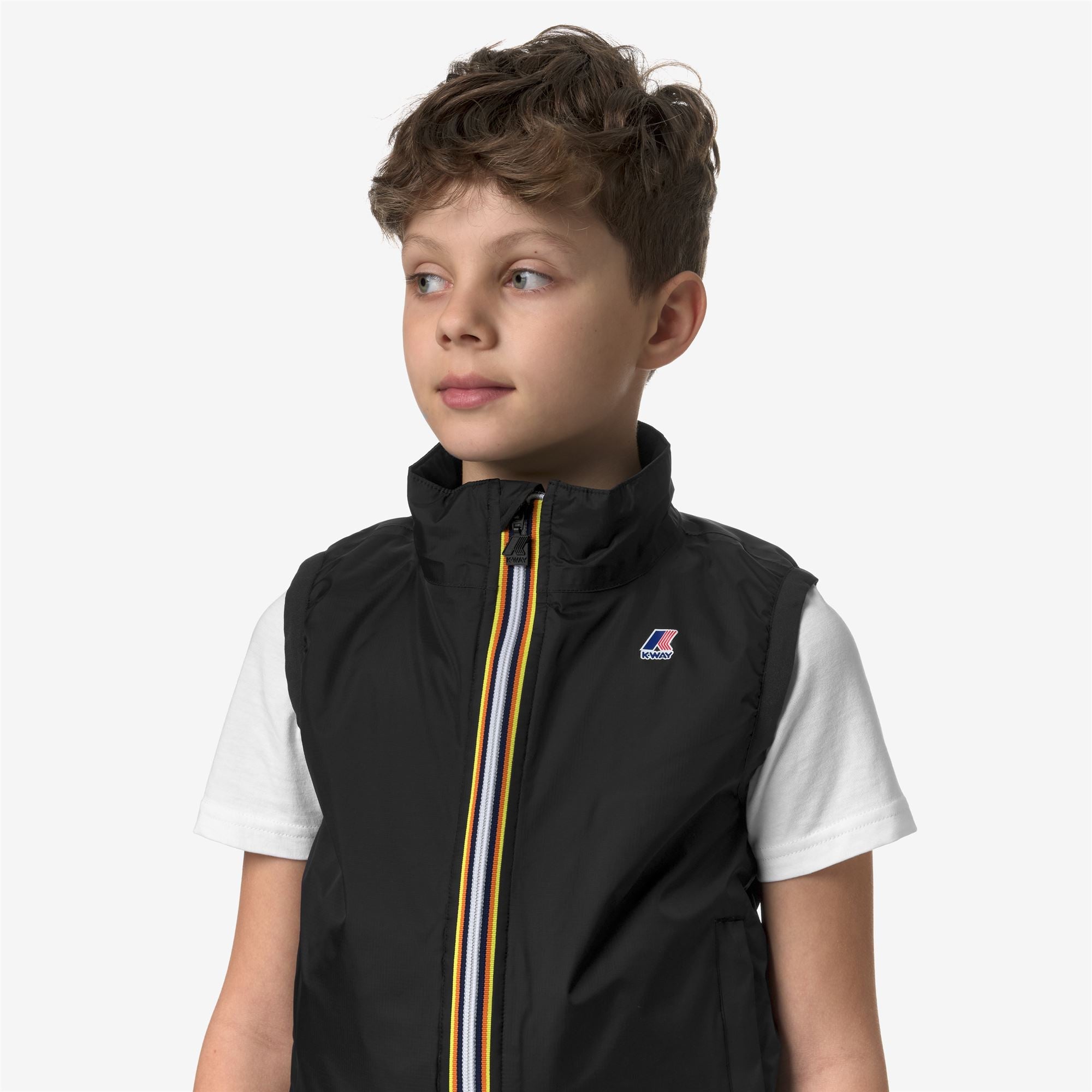 P. LE VRAI 4.0 ROULAND WARM - Jackets - Vest - Kid unisex - BLACK PURE