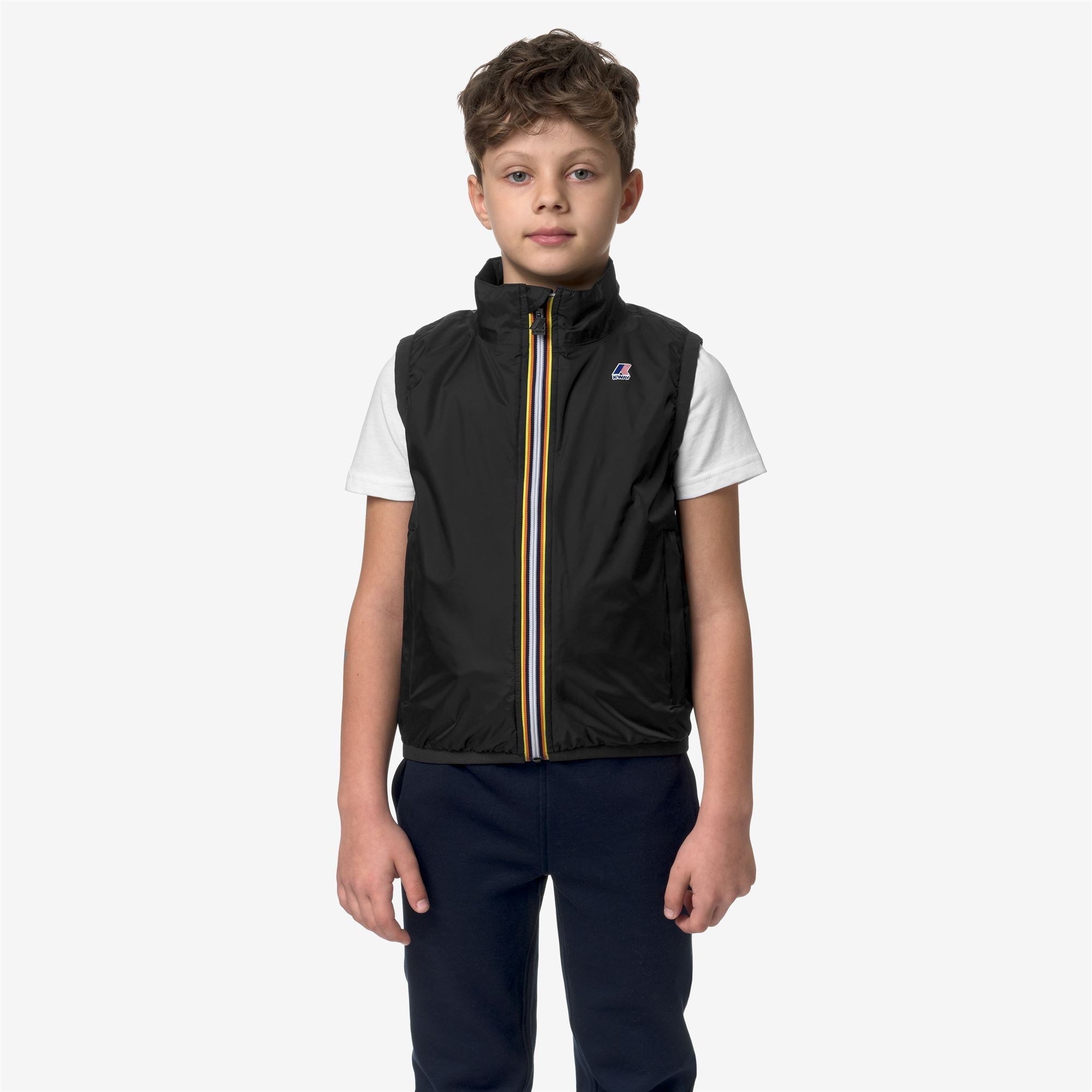P. LE VRAI 4.0 ROULAND WARM - Jackets - Vest - Kid unisex - BLACK PURE