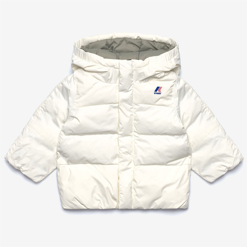 E. LE VRAI 4.0 AURELE HEAVY WARM - Jackets - Mid - Kid unisex - WHITE GARDENIA