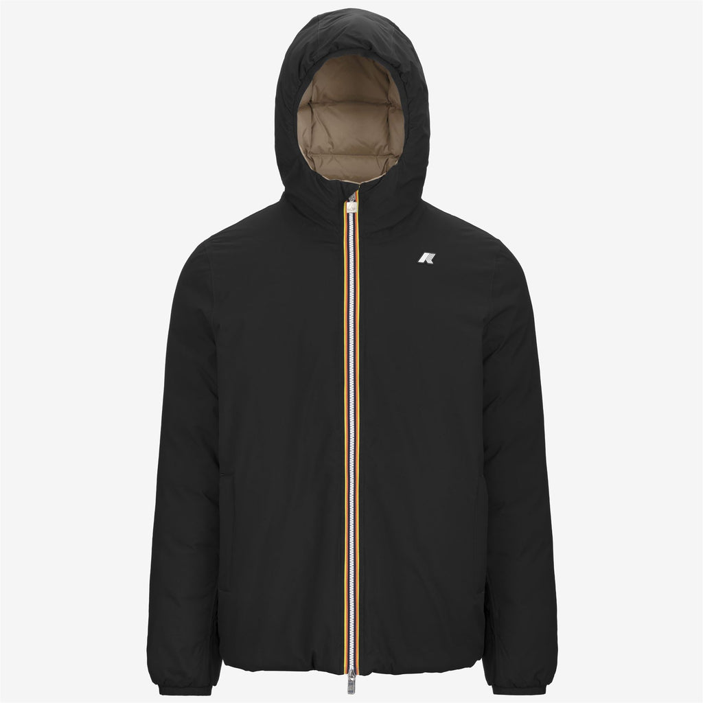 JACK ST THERMO REVERSIBLE - Jackets - Short - Man - BLACK P-BEIGE G