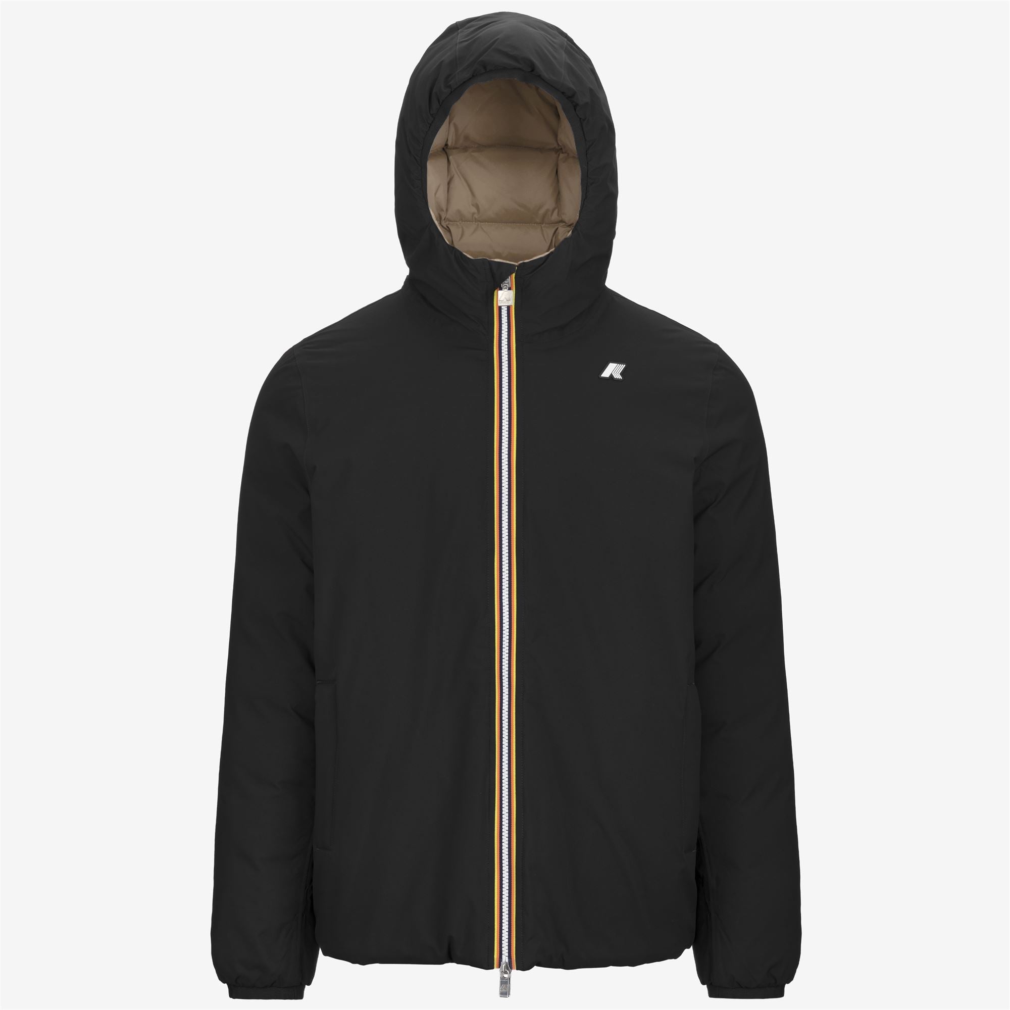 JACK ST THERMO REVERSIBLE - Jackets - Short - Man - BLACK P-BEIGE G