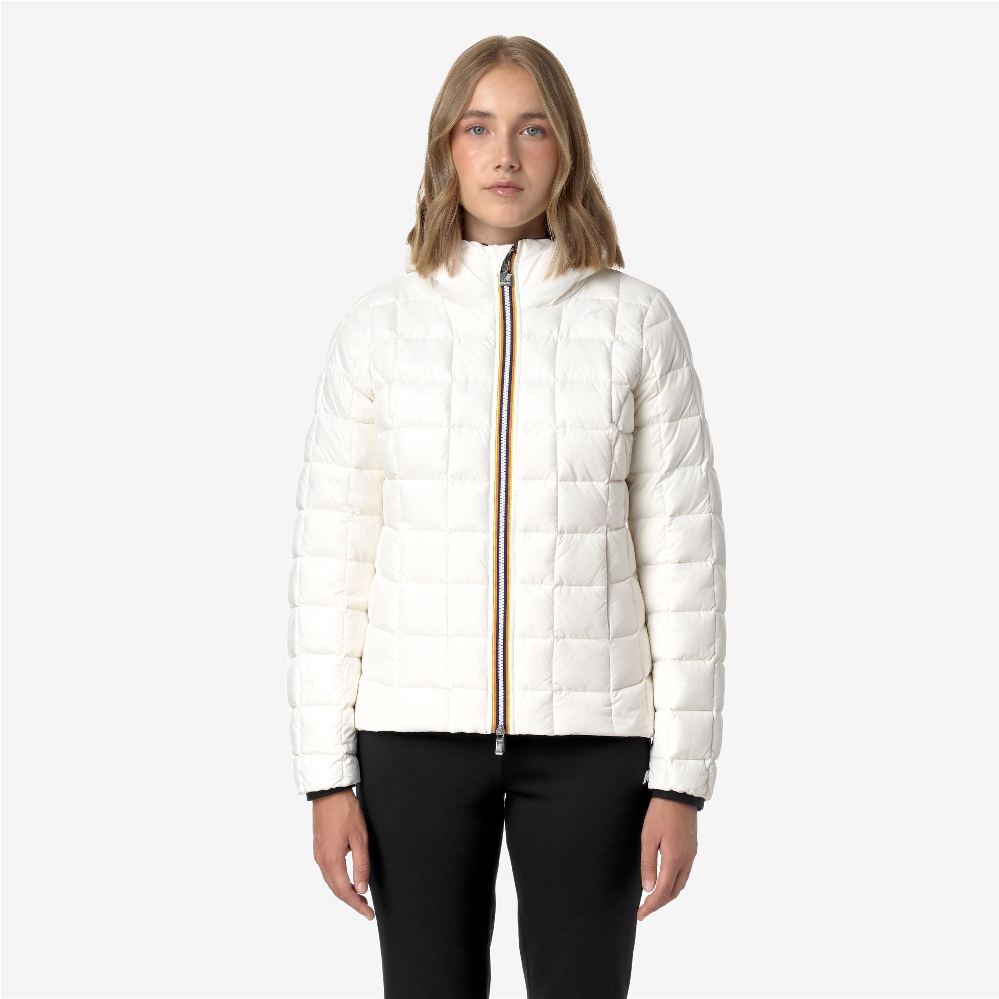 LILY ST THERMO REVERSIBLE - Jackets - Short - Woman - BLACK PURE-WHITE GARDENIA