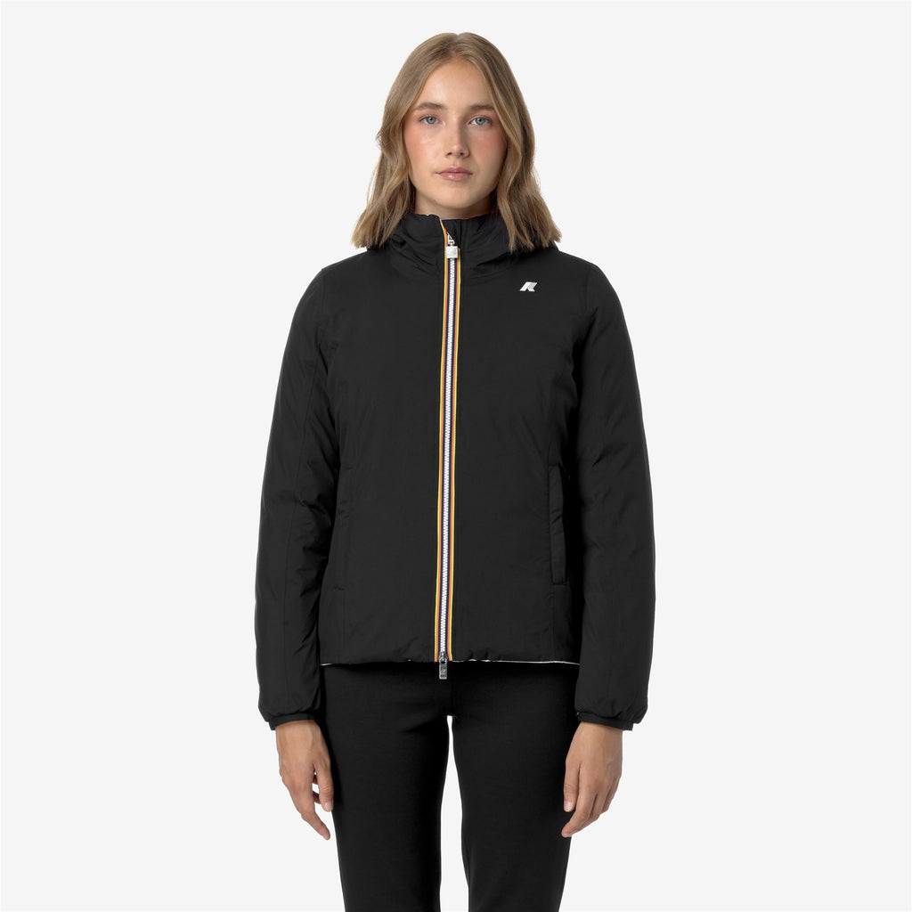 LILY ST THERMO REVERSIBLE - Jackets - Short - Woman - BLACK PURE-WHITE GARDENIA