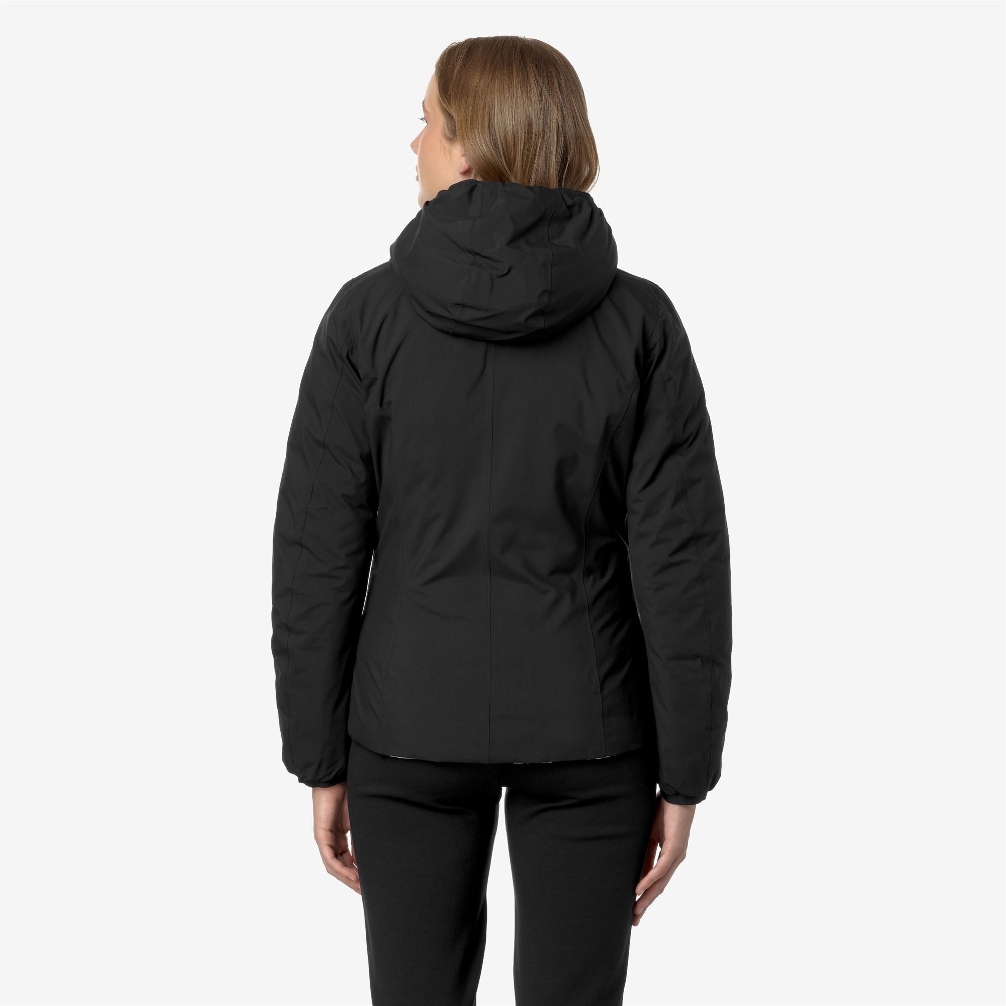 LILY ST THERMO REVERSIBLE - Jackets - Short - Woman - BLACK PURE-WHITE GARDENIA