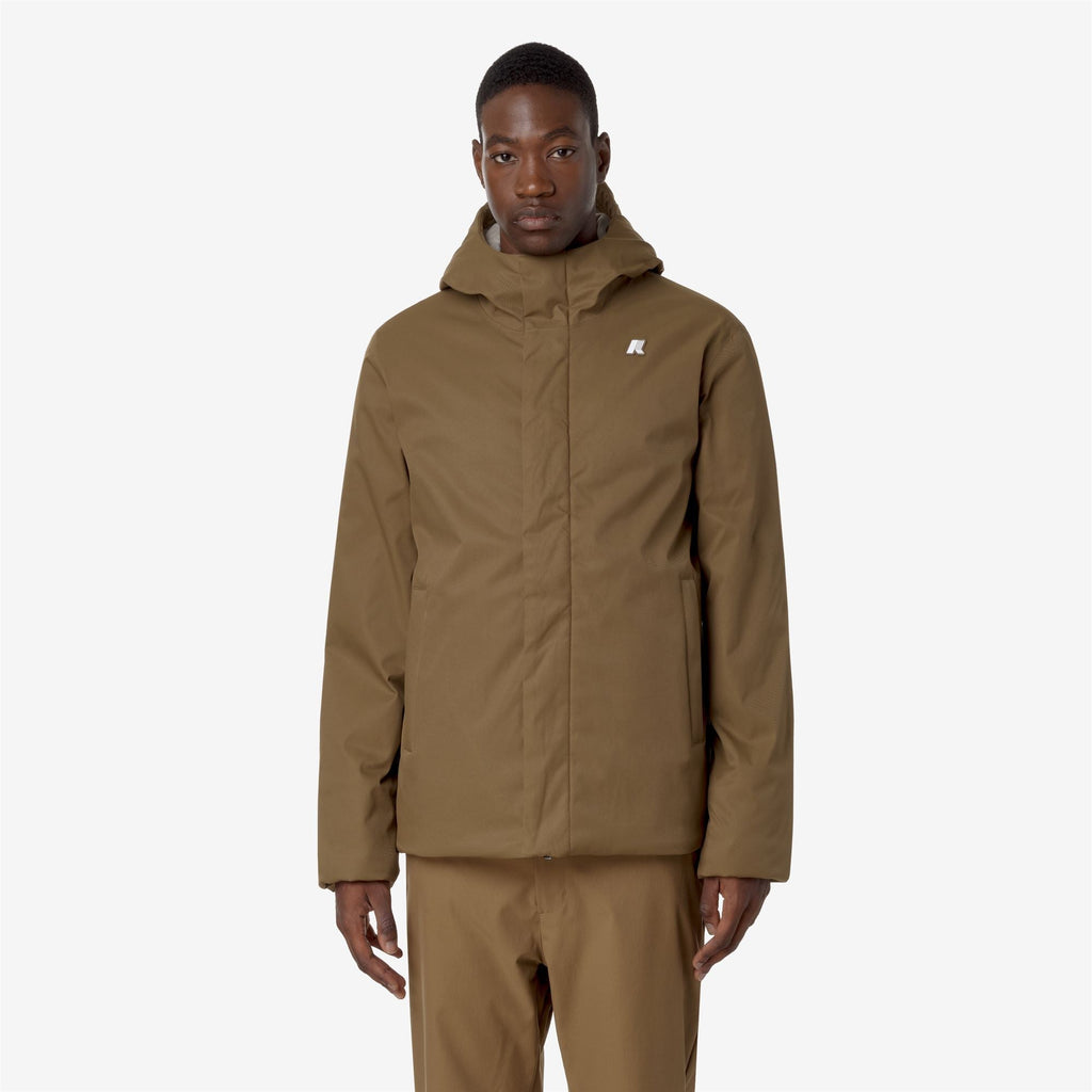 JACKO TWILL MARMOTTA - Jackets - Short - Man - BROWN C-BEIGE G