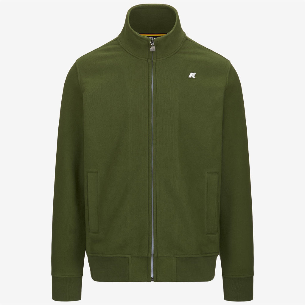 FINN HEAVY FLEECE - Fleece - Jacket - Man - GREEN CYPRESS
