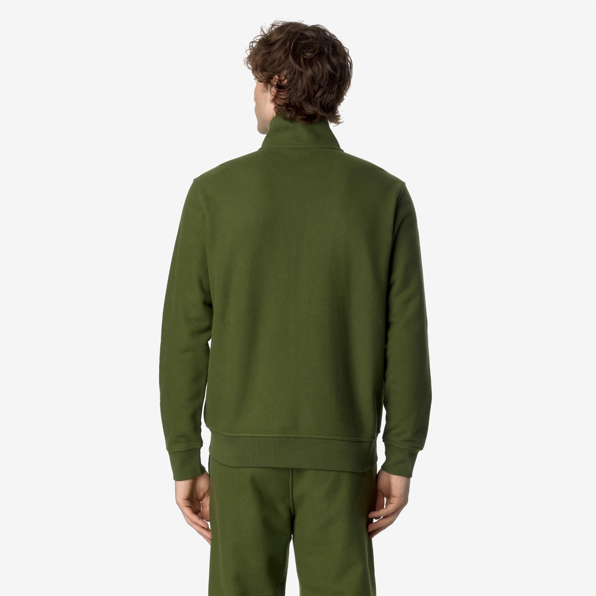 FINN HEAVY FLEECE - Fleece - Jacket - Man - GREEN CYPRESS