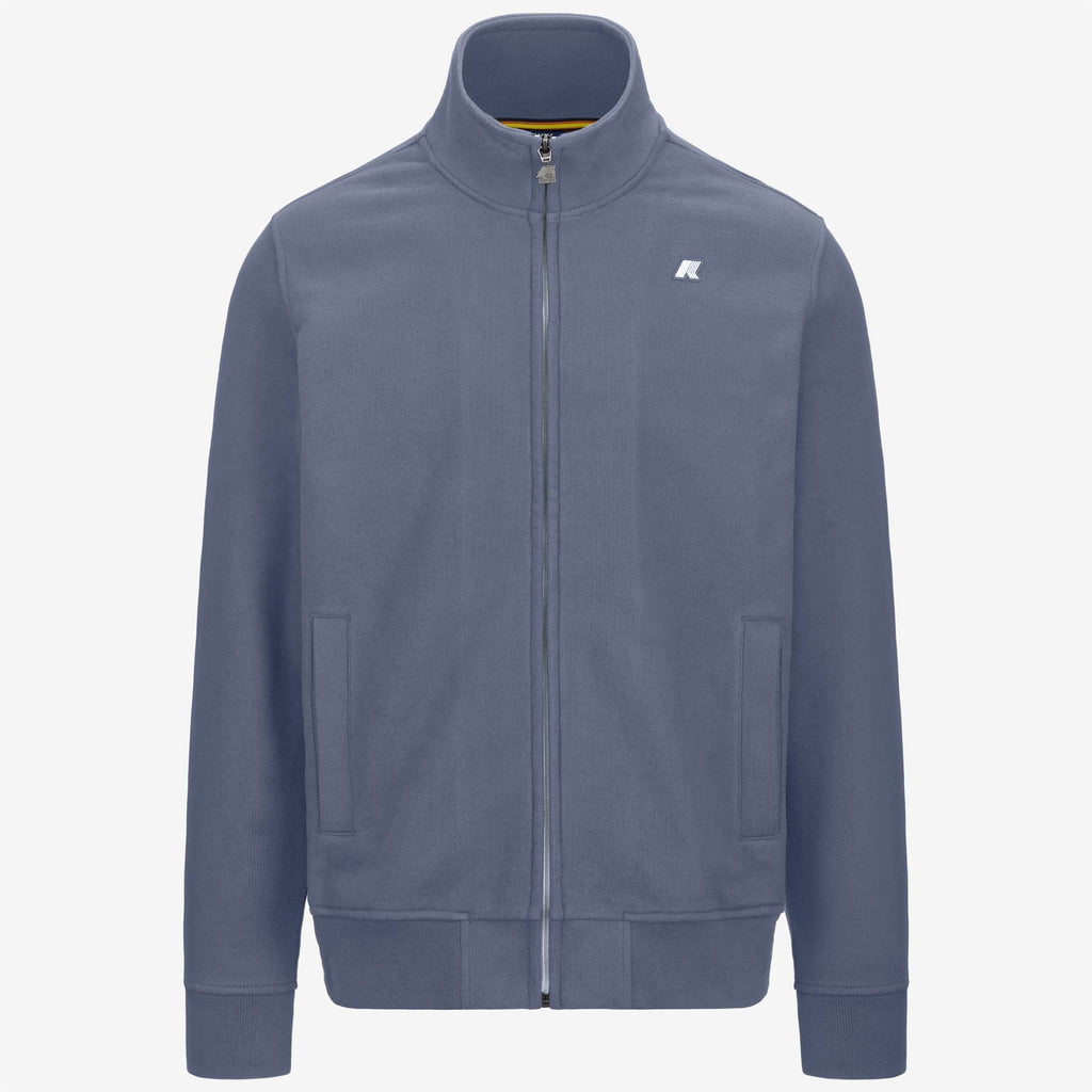 FINN HEAVY FLEECE - Fleece - Jacket - Man - GREY BLUE AVIO