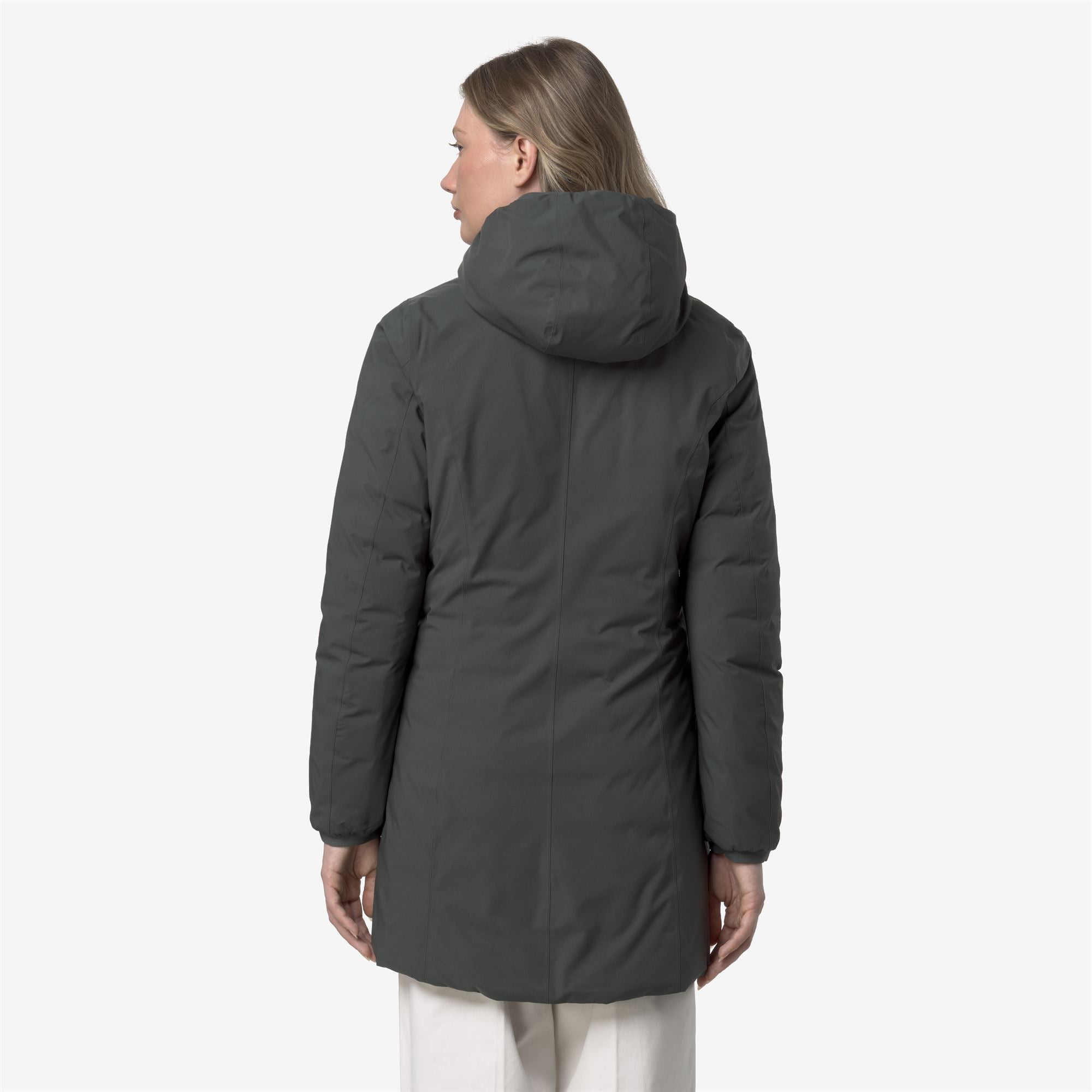 DENISE ST THERMO REVERSIBLE - Jackets - 3/4 LENGTH - Woman - GREEN BLACKISH-BLACK PURE