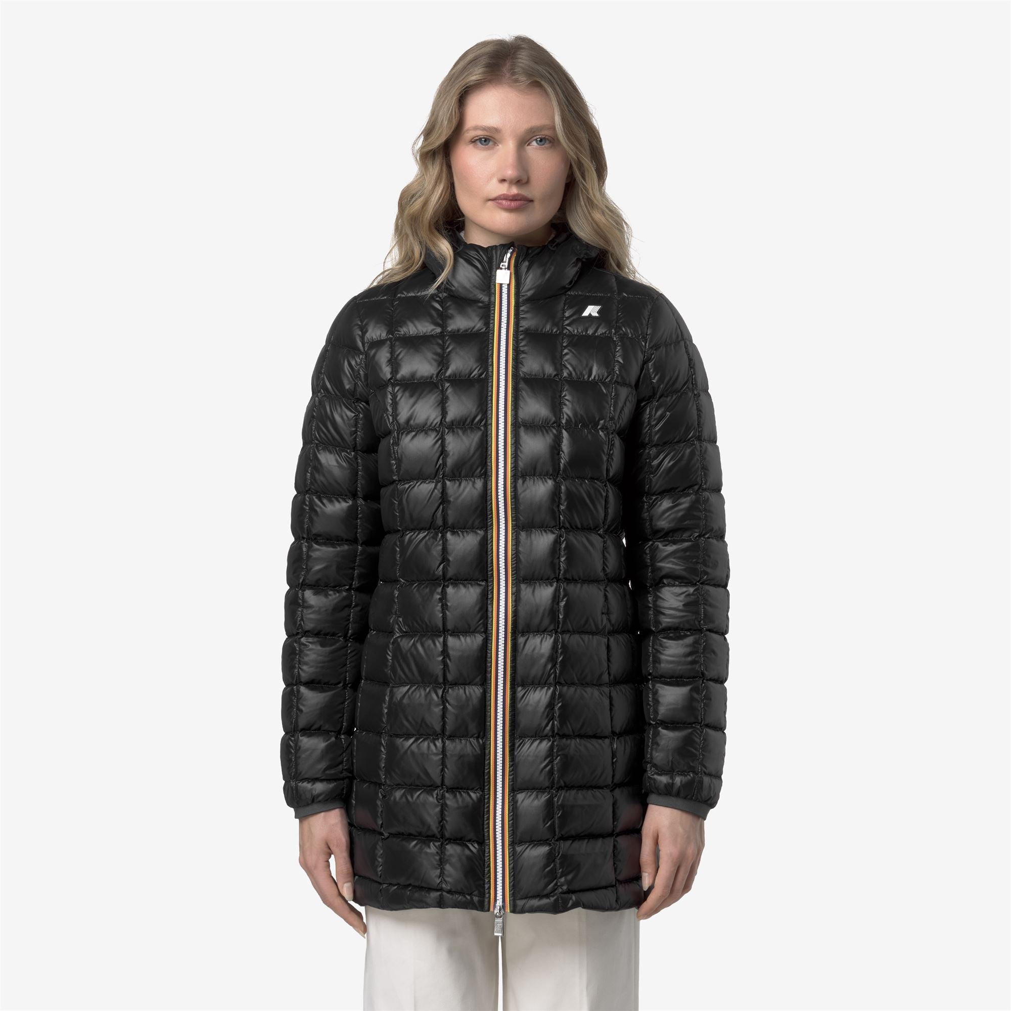 DENISE ST THERMO REVERSIBLE - Jackets - 3/4 LENGTH - Woman - GREEN BLACKISH-BLACK PURE