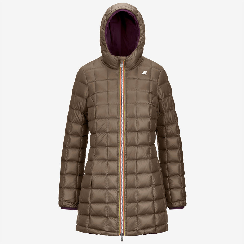 DENISE ST THERMO REVERSIBLE - Jackets - 3/4 LENGTH - Woman - VIOLET DK P-BROWN G