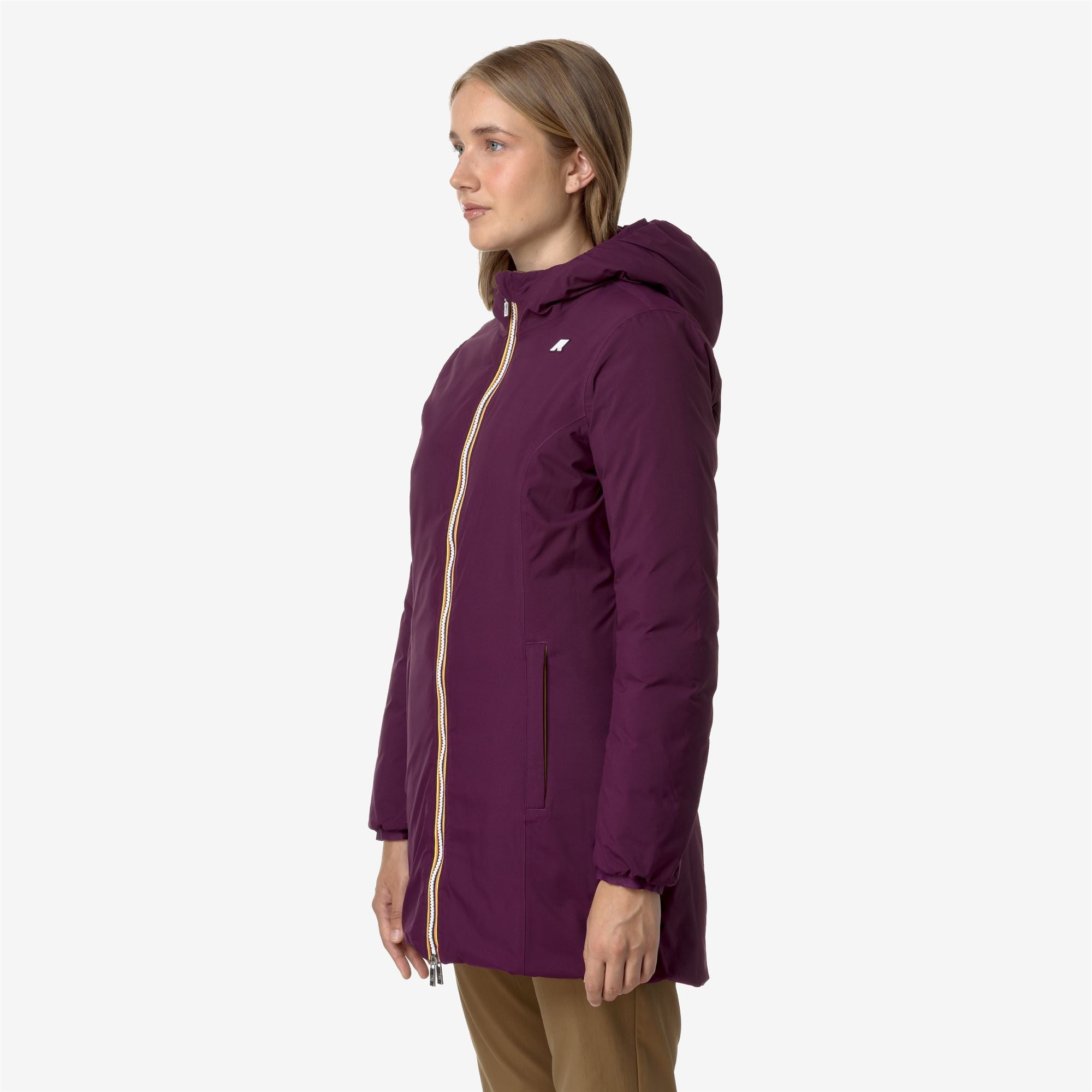 DENISE ST THERMO REVERSIBLE - Jackets - 3/4 LENGTH - Woman - VIOLET DK P-BROWN G