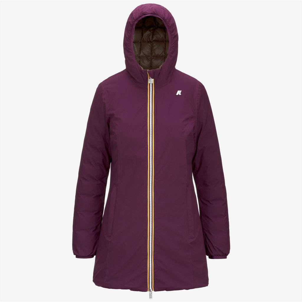 DENISE ST THERMO REVERSIBLE - Jackets - 3/4 LENGTH - Woman - VIOLET DK P-BROWN G