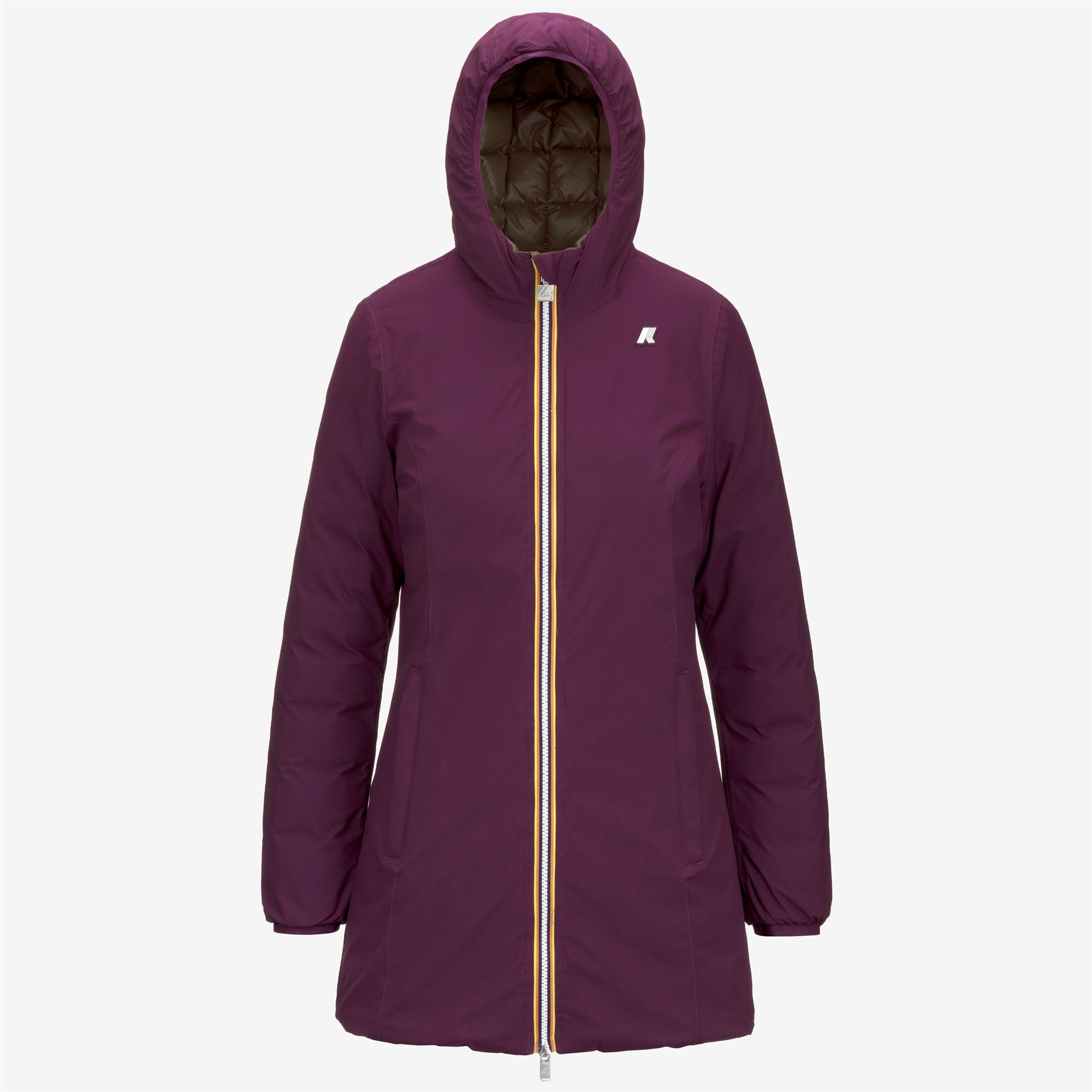 DENISE ST THERMO REVERSIBLE - Jackets - 3/4 LENGTH - Woman - VIOLET DK P-BROWN G