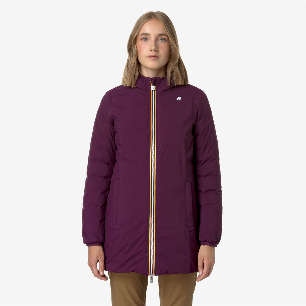 DENISE ST THERMO REVERSIBLE - Jackets - 3/4 LENGTH - Woman - VIOLET DK P-BROWN G