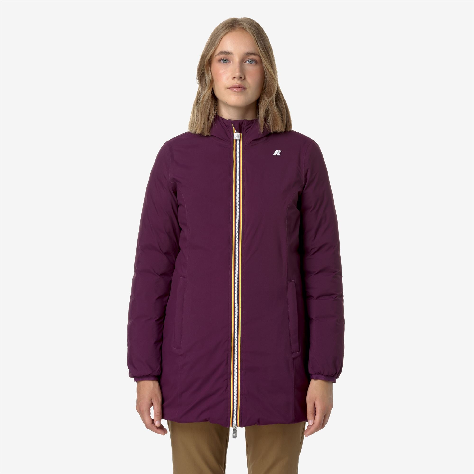 DENISE ST THERMO REVERSIBLE - Jackets - 3/4 LENGTH - Woman - VIOLET DK P-BROWN G