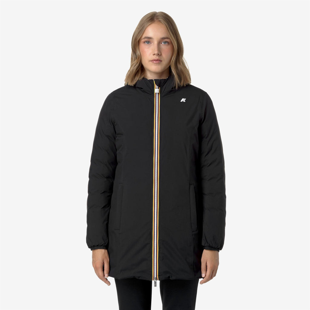 DENISE ST THERMO REVERSIBLE - Jackets - 3/4 LENGTH - Woman - BLACK P-BEIGE G