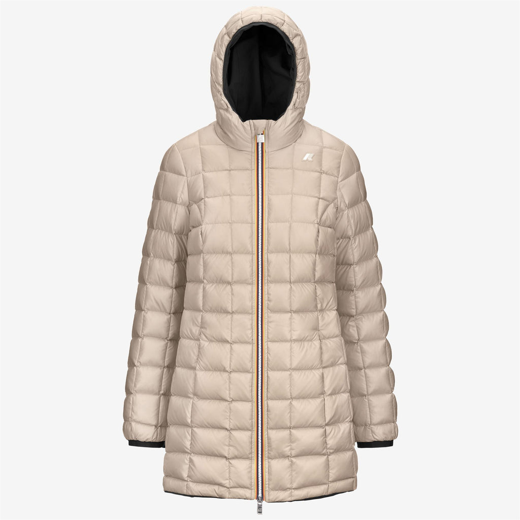 DENISE ST THERMO REVERSIBLE - Jackets - 3/4 LENGTH - Woman - BLACK P-BEIGE G