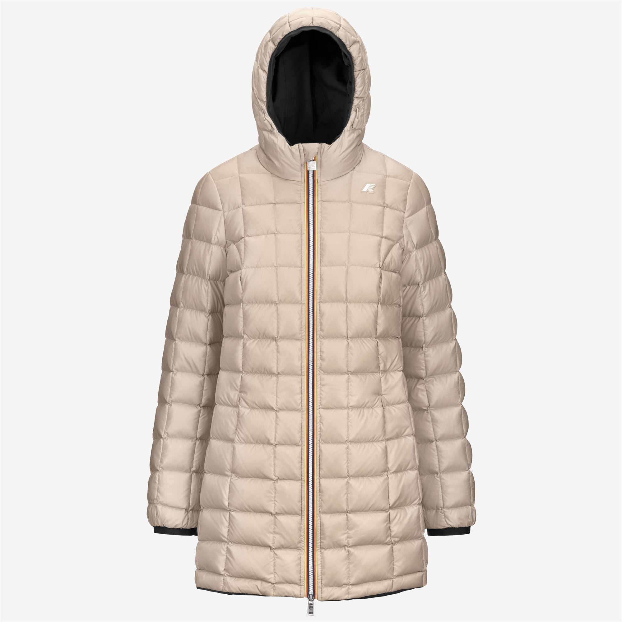 DENISE ST THERMO REVERSIBLE - Jackets - 3/4 LENGTH - Woman - BLACK P-BEIGE G