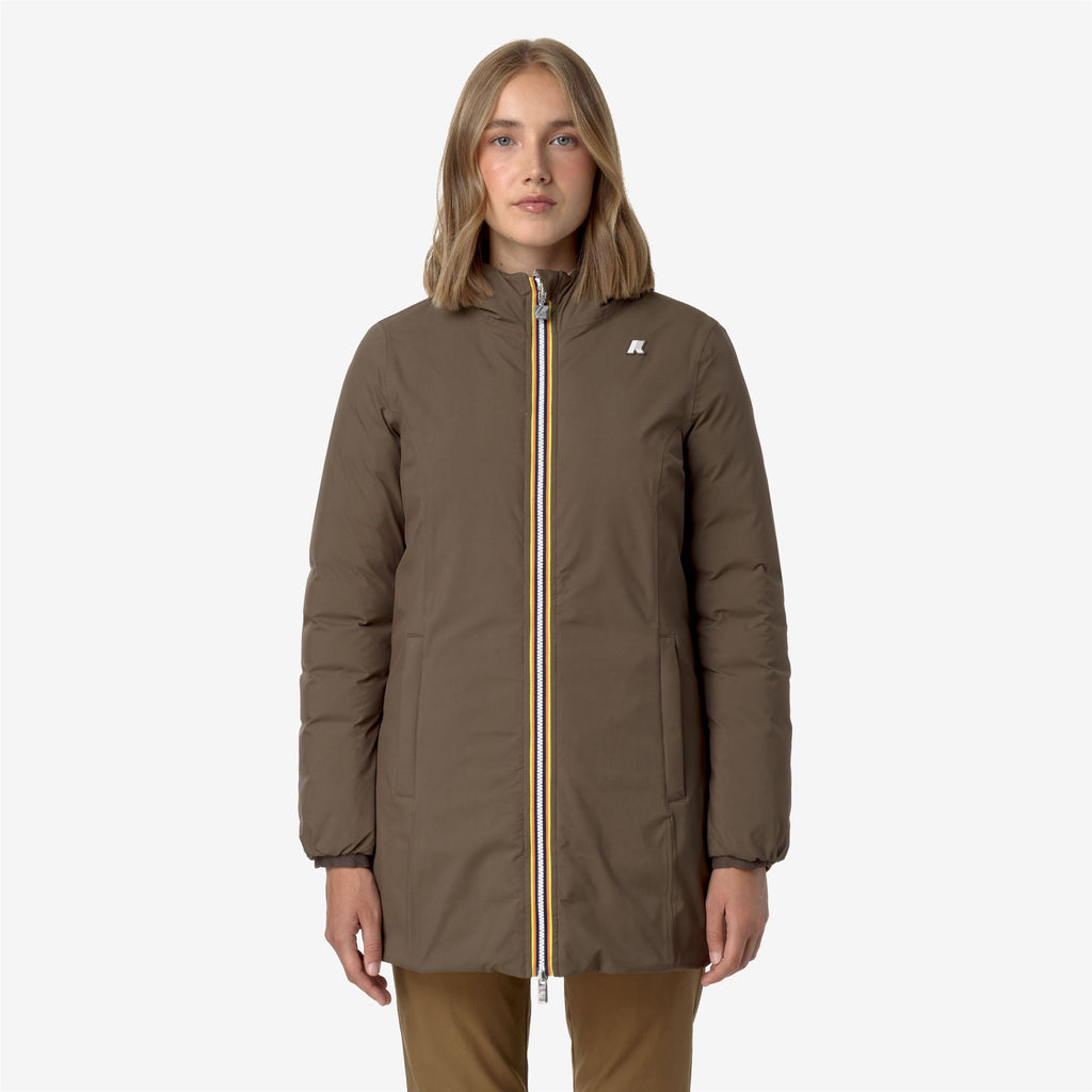 DENISE ST THERMO REVERSIBLE - Jackets - 3/4 LENGTH - Woman - BROWN G-PINK T