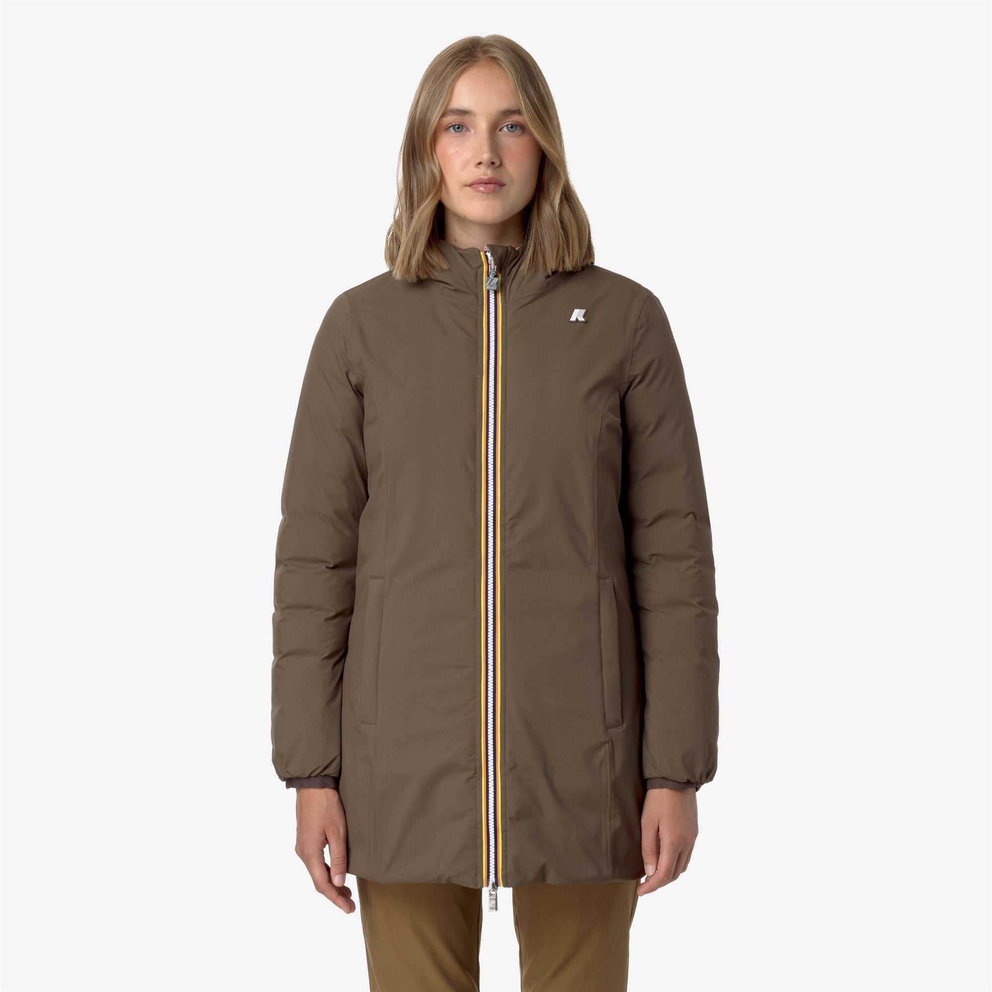 DENISE ST THERMO REVERSIBLE - Jackets - 3/4 LENGTH - Woman - BROWN G-PINK T